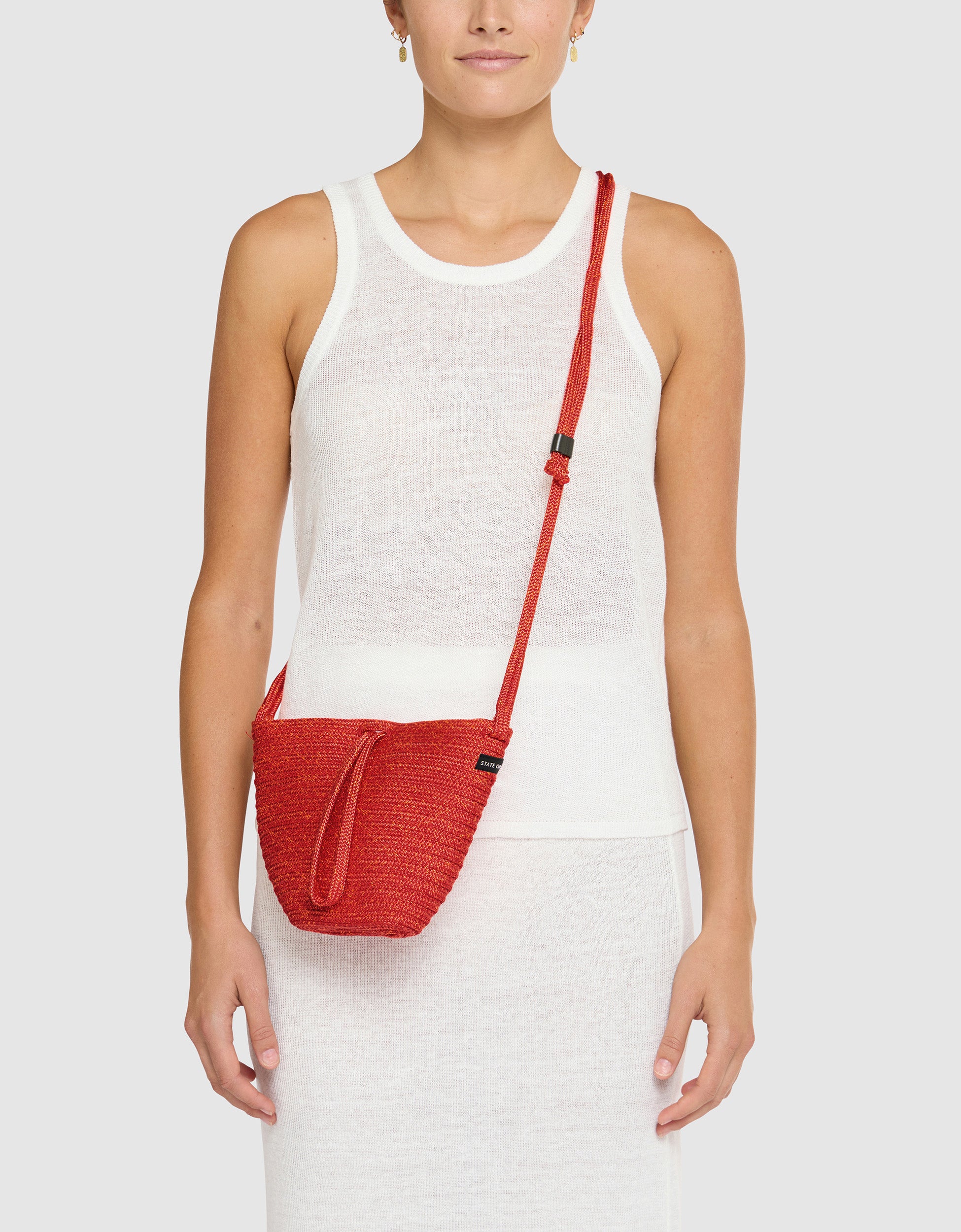 Adrift crossbody in ochre