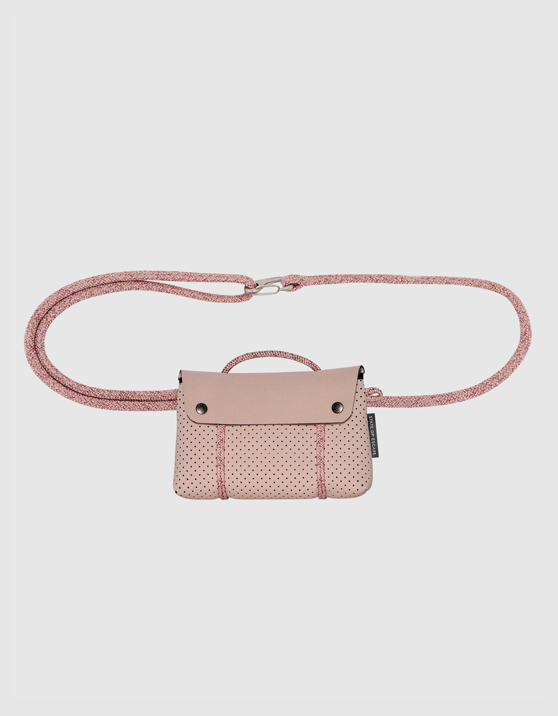 Compass Kit crossbody in blush