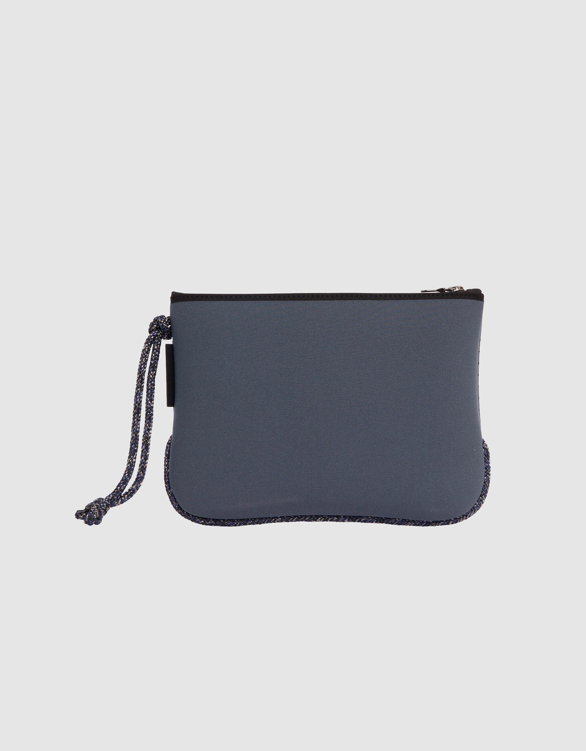 Everyday medium flat pouch in pewter