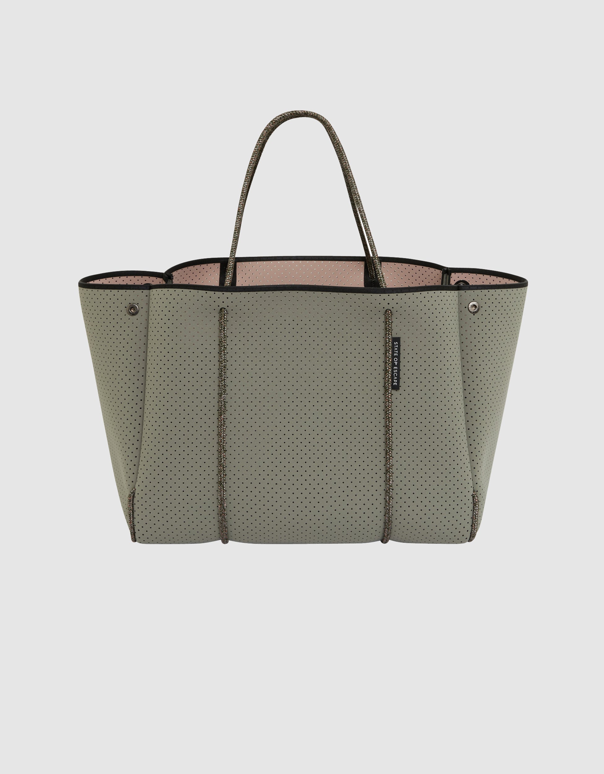 Escape™ tote in sage / blush (dual tone) – State of Escape