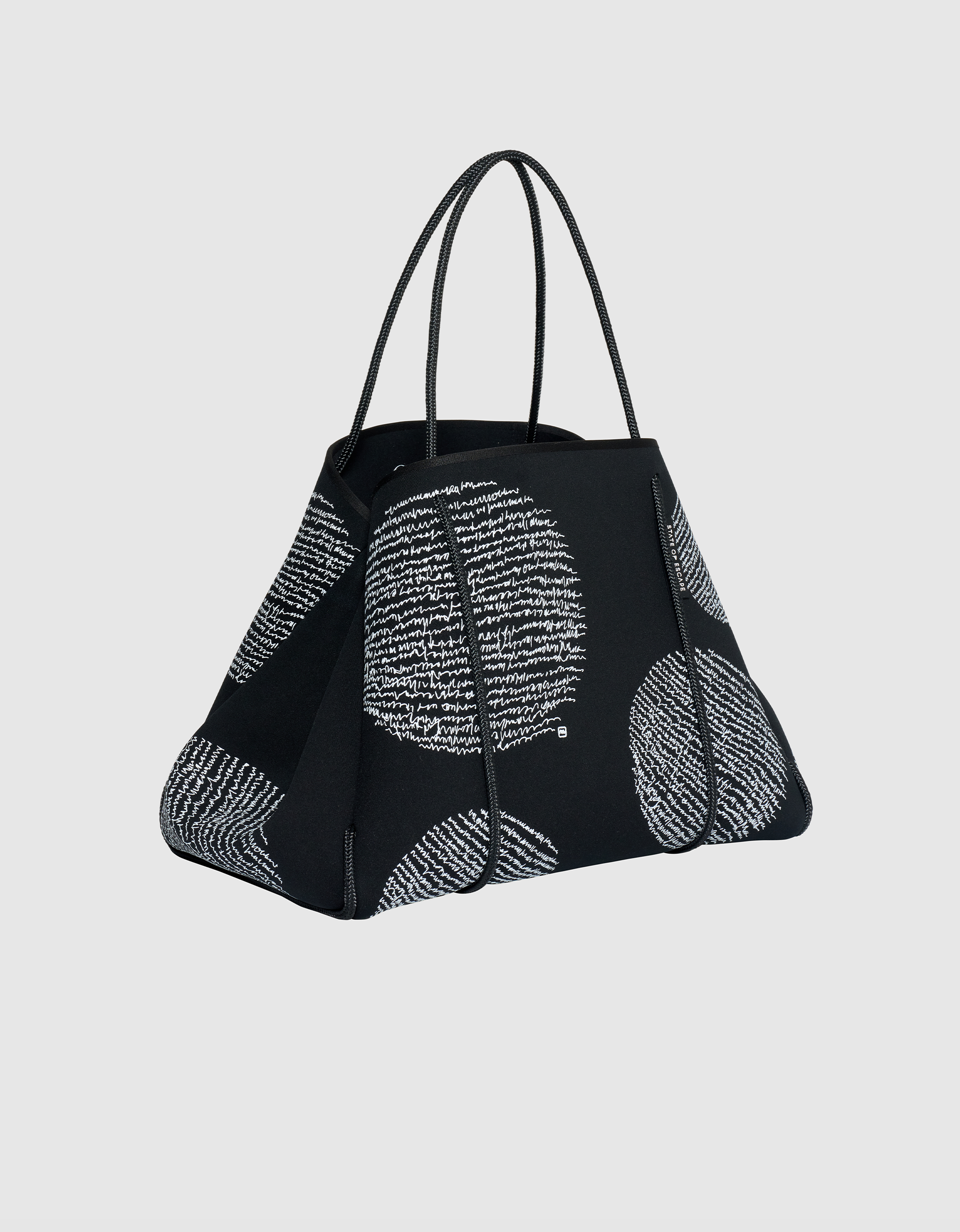 【STATE OF ESCAPE】Heralbony x Escape tote 限定品 コラボ Heralbony x Escape tote in black – State of Escape