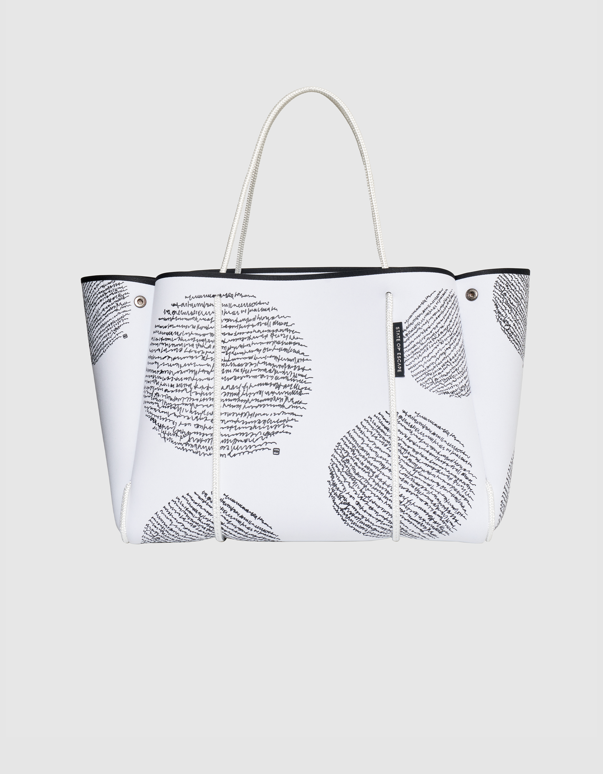 【STATE OF ESCAPE】Heralbony x Escape tote 限定品 コラボ Heralbony x Escape tote in black – State of Escape