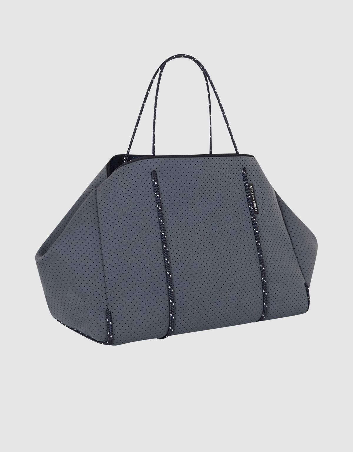 Escape™ tote pewter / navy (dual tone)