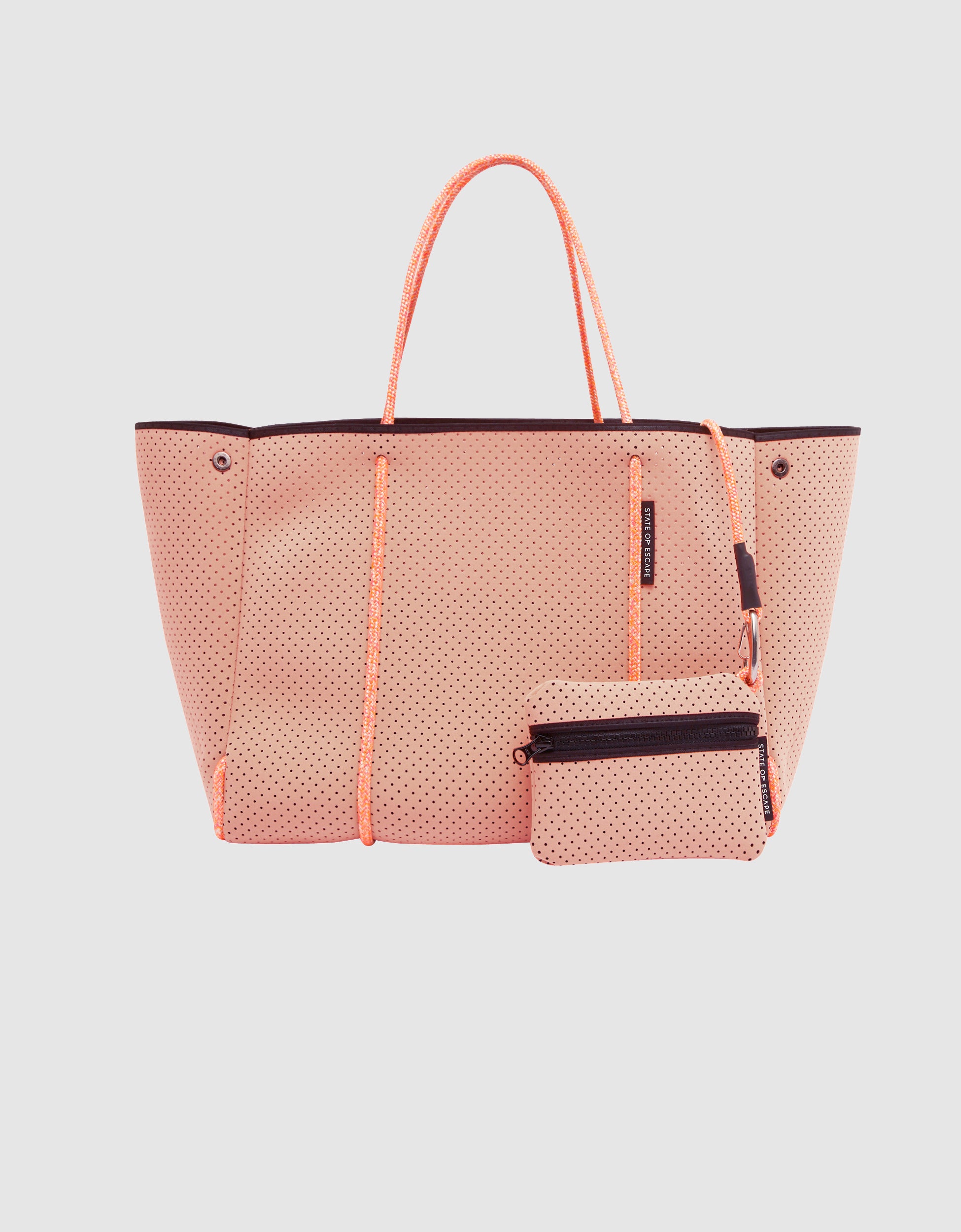 Escape tote in himalayan salt / sunset