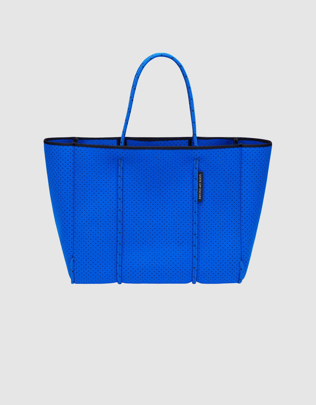 Flying Solo tote in electric blue