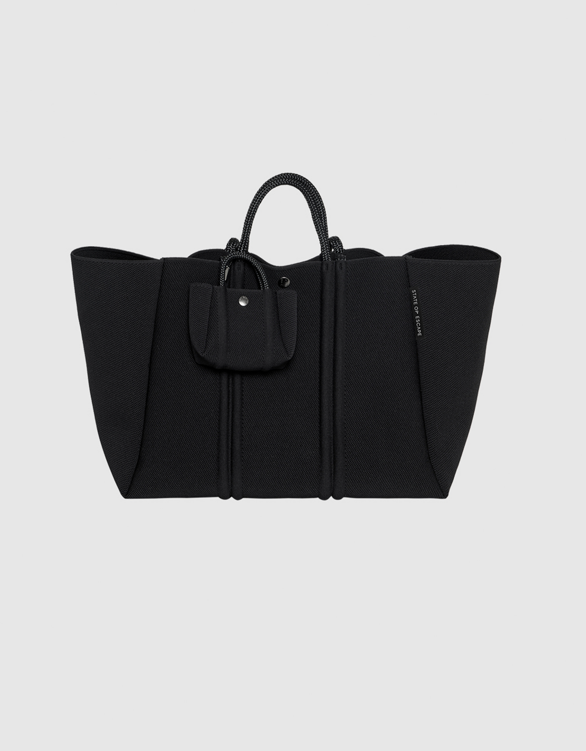 Meridian mini bag charm black
