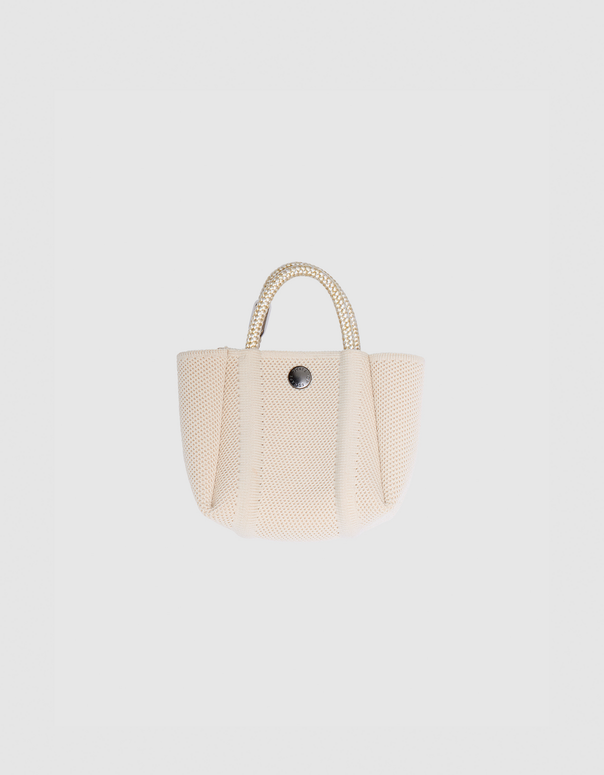 Meridian mini bag charm crema