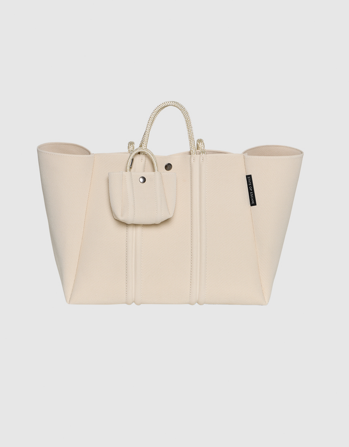 Meridian mini bag charm crema