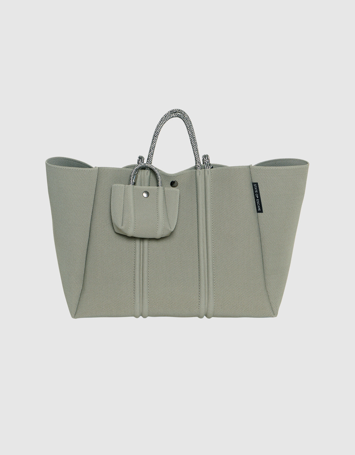 Meridian mini bag charm in willow