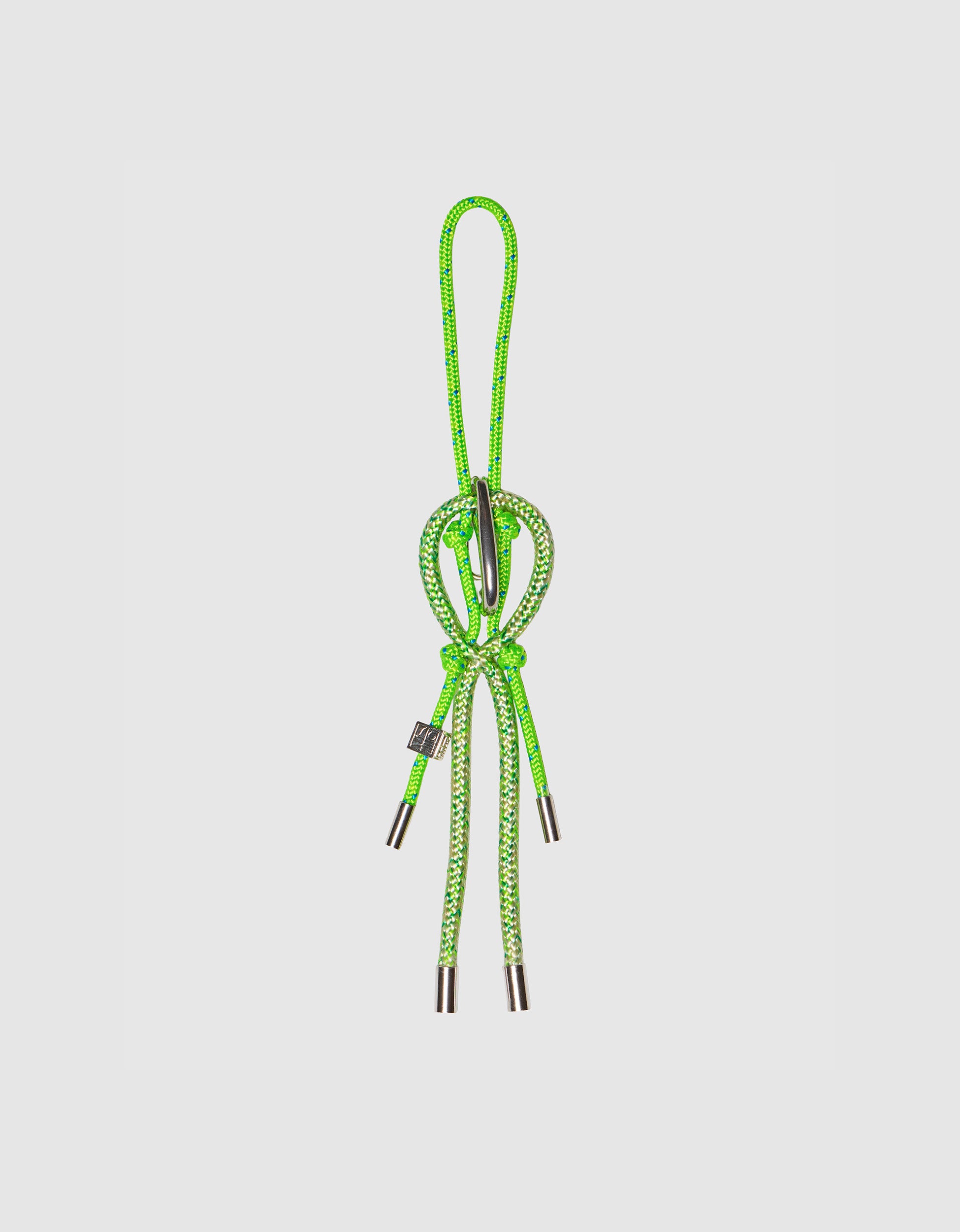 Olivia Mini Me bag charm in apple / mint