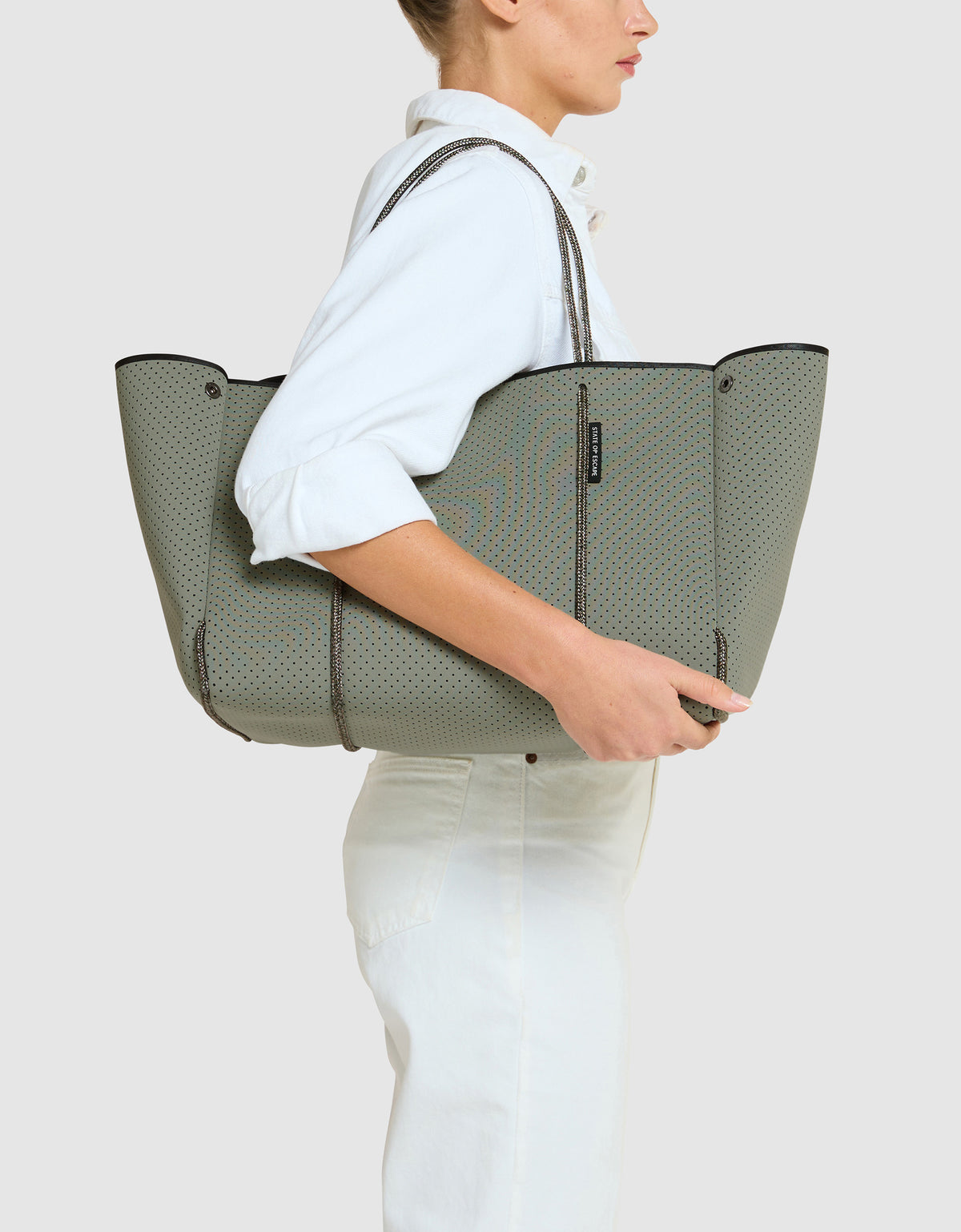 Escape™ tote sage / blush (dual tone)