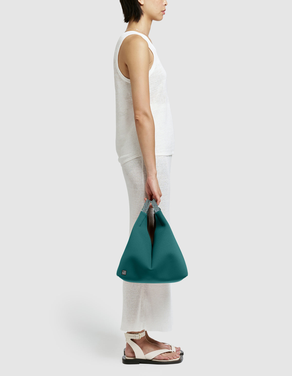 Solstice mini tote scarab