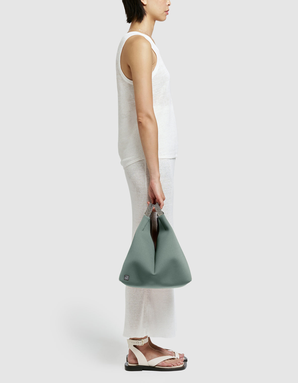 Solstice mini tote sea salt