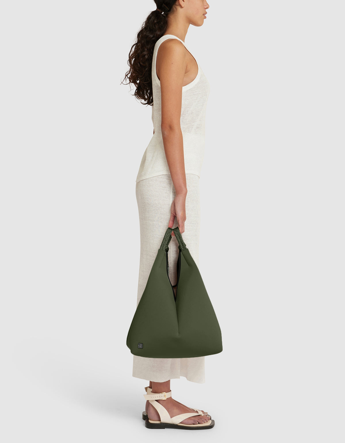 Solstice tote smoky moss