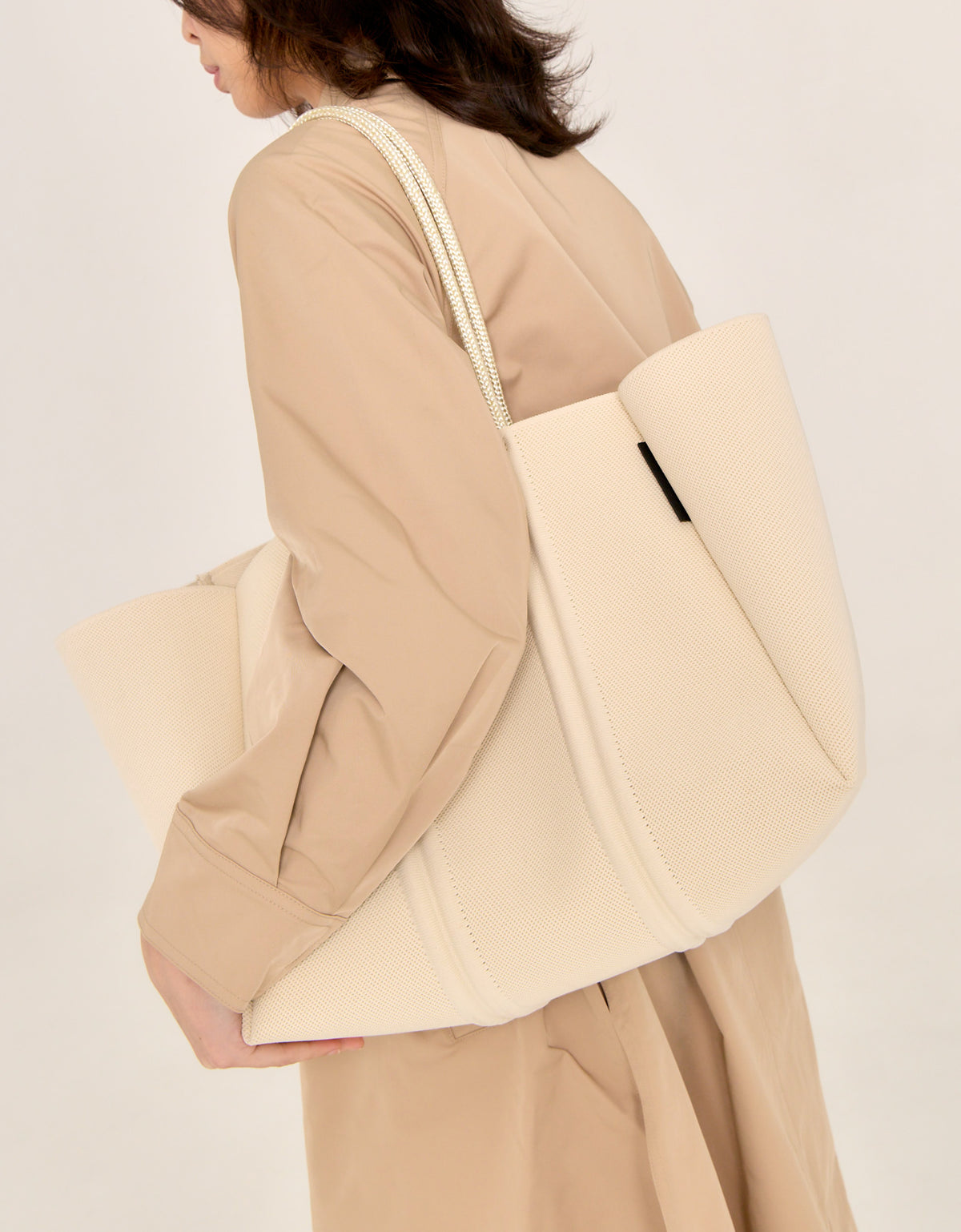 Meridian large tote crema