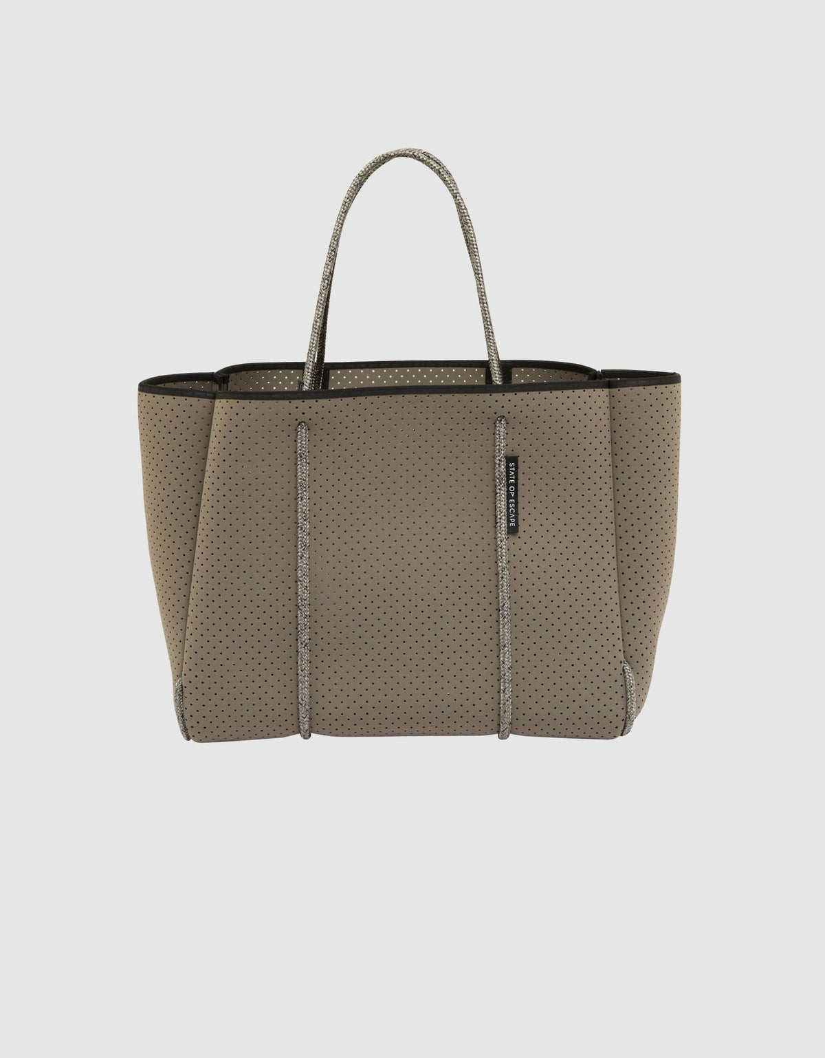 Flying Solo tote in smoke