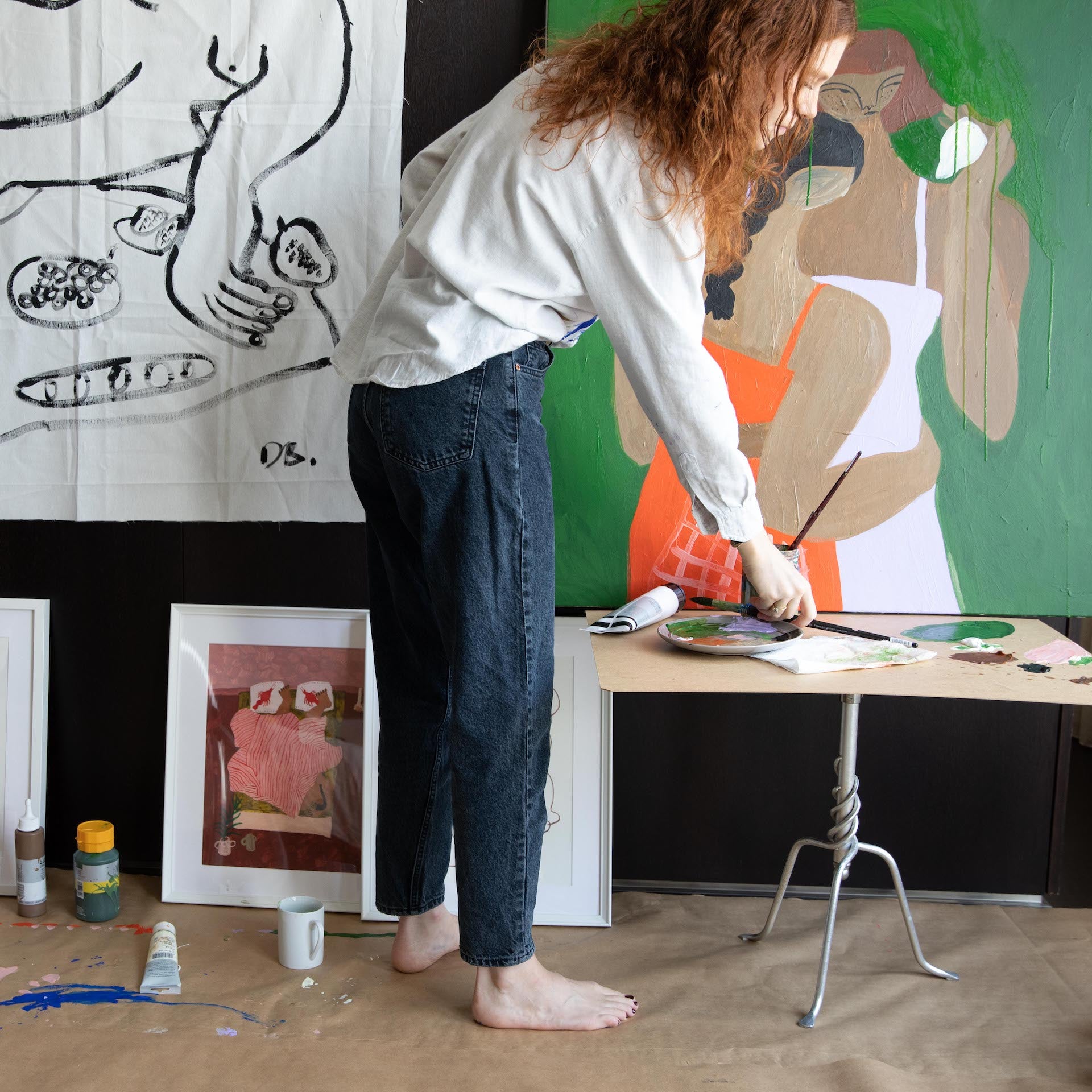 The colour of friendship with Artist Dina Bukva