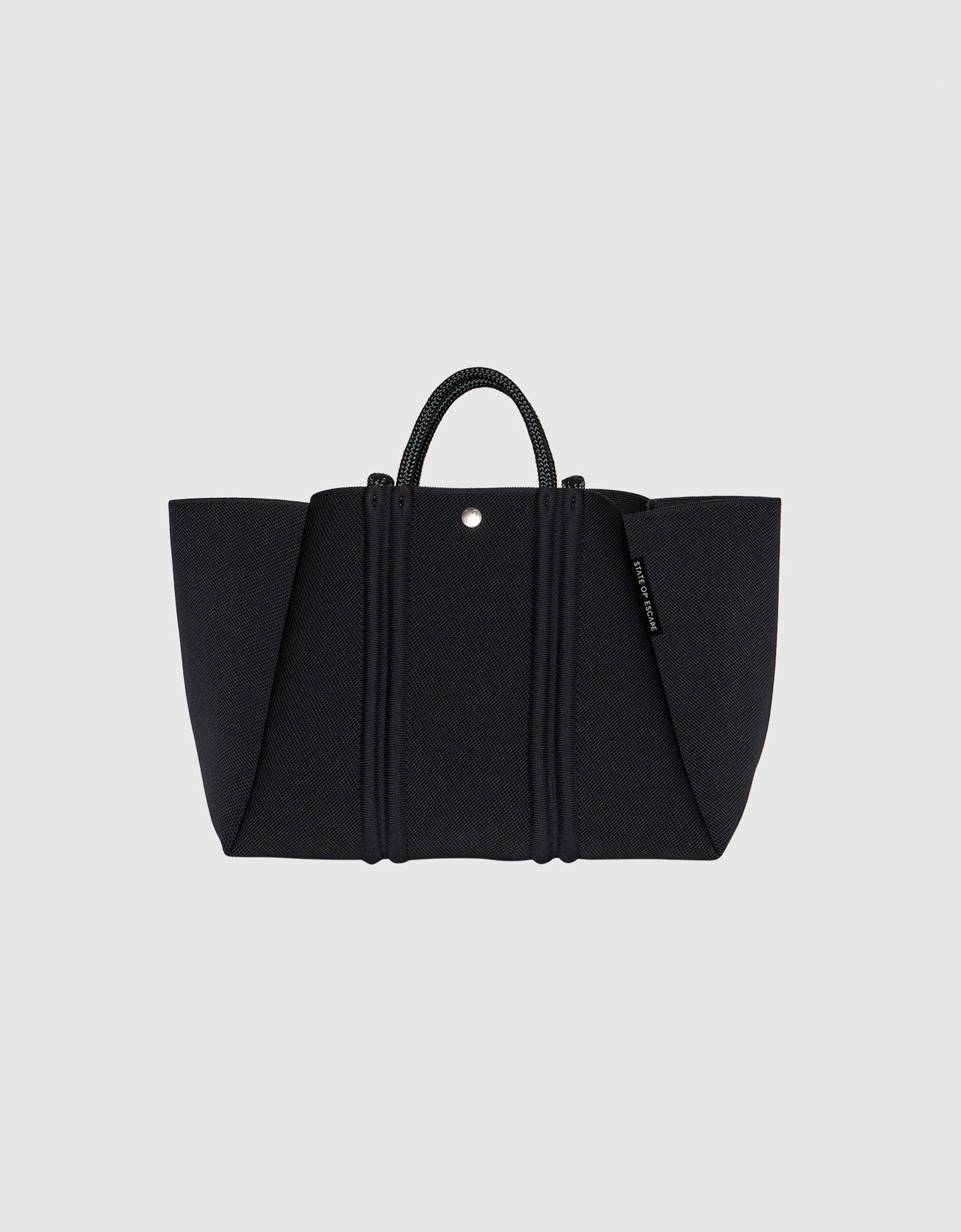 Meridian midi tote in black