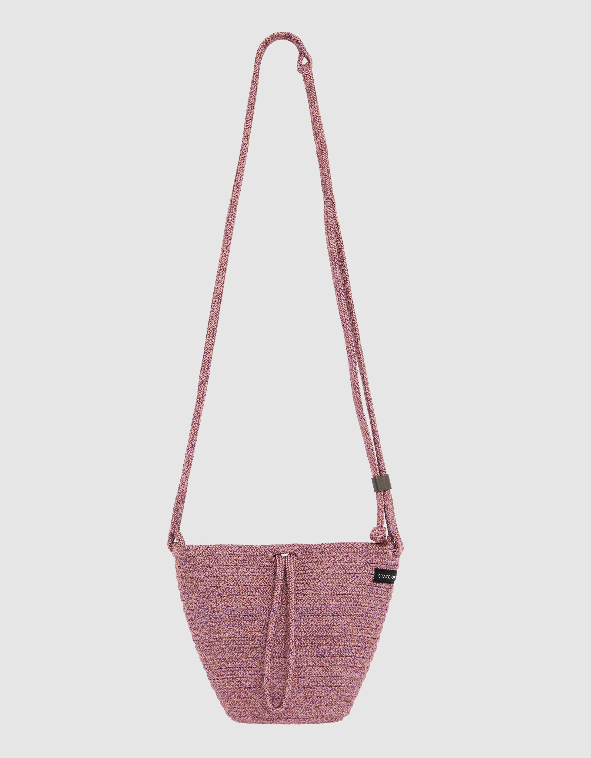 Adrift crossbody in elderberry