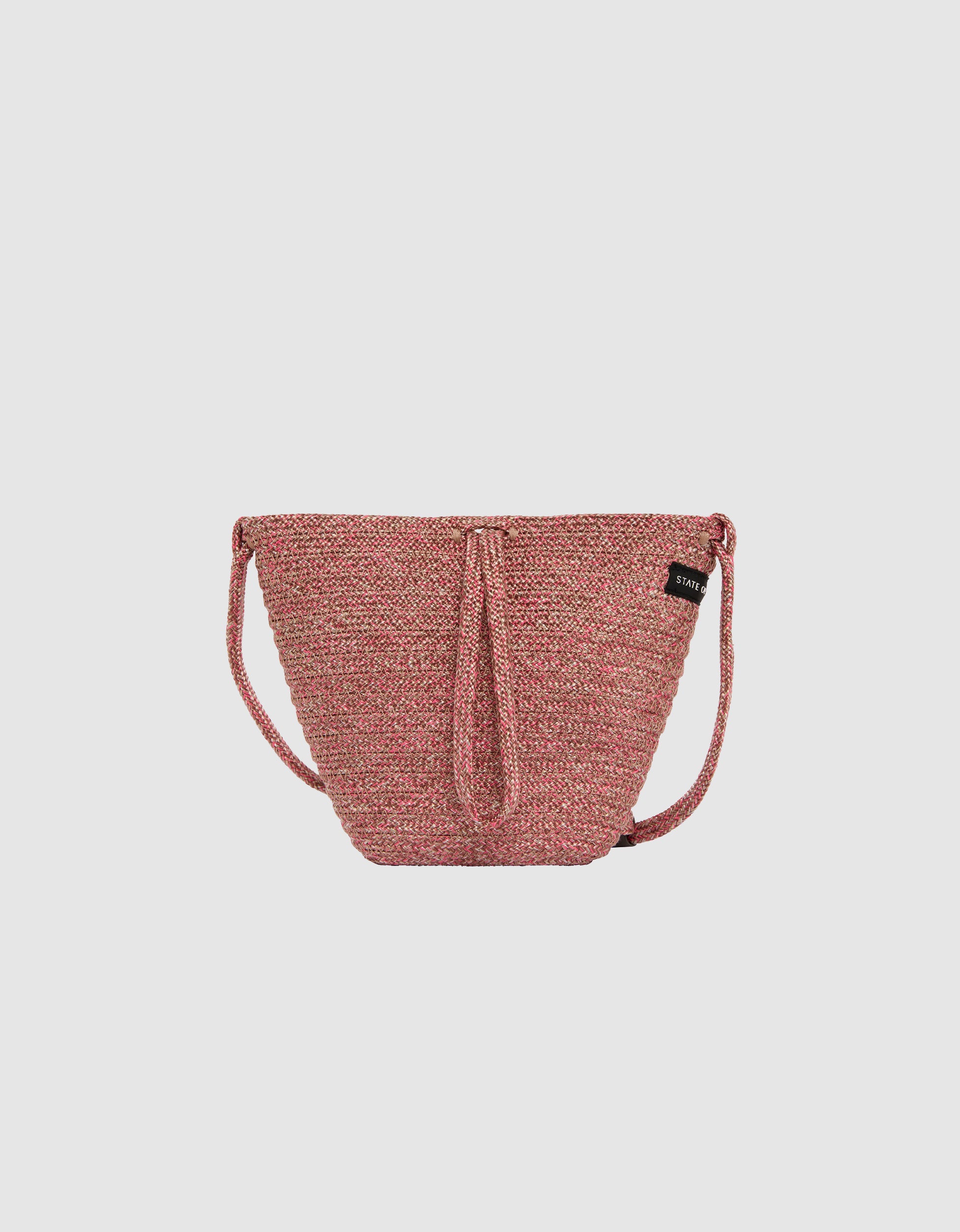 Adrift crossbody in salmon