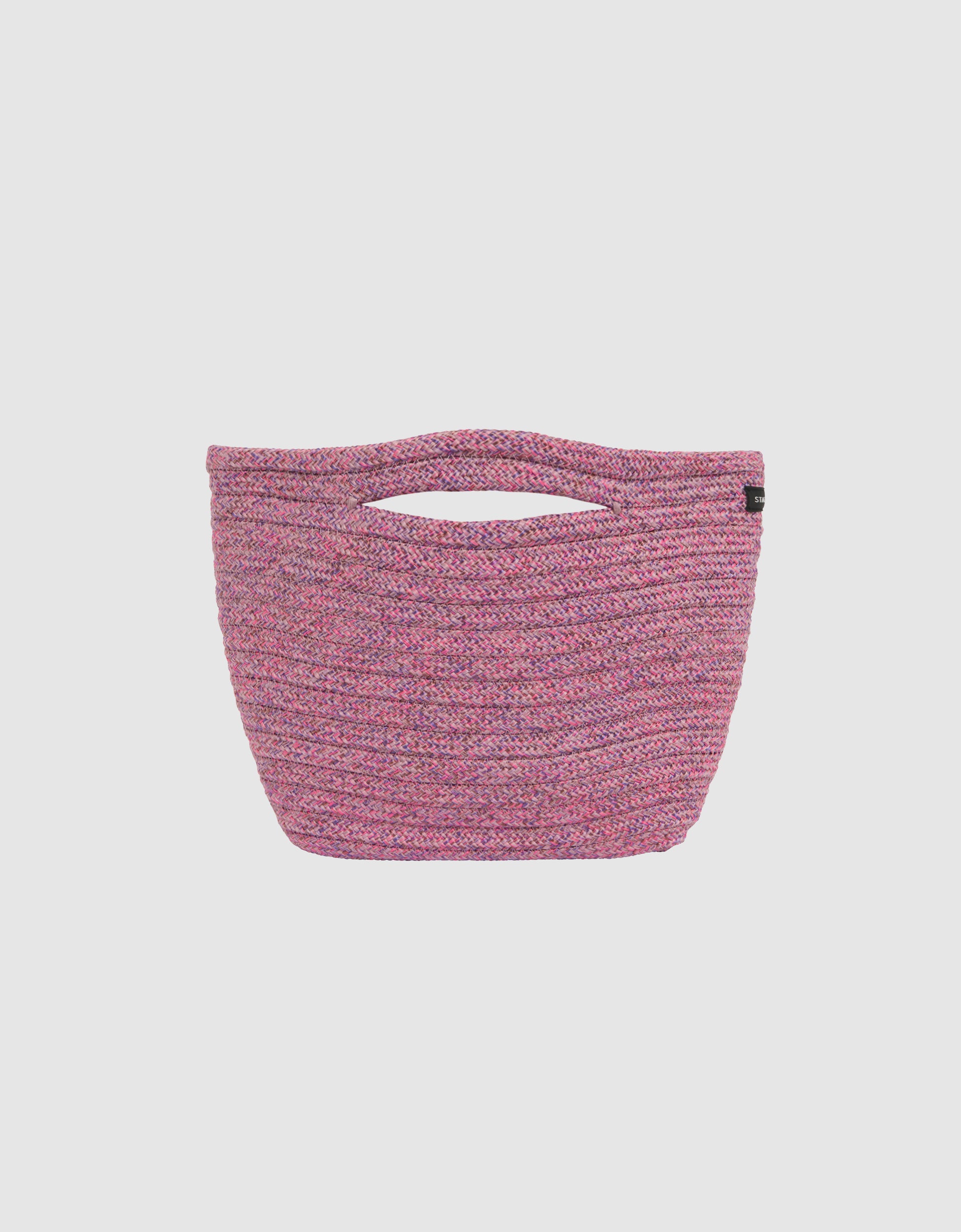 Adrift clutch large in rosebud