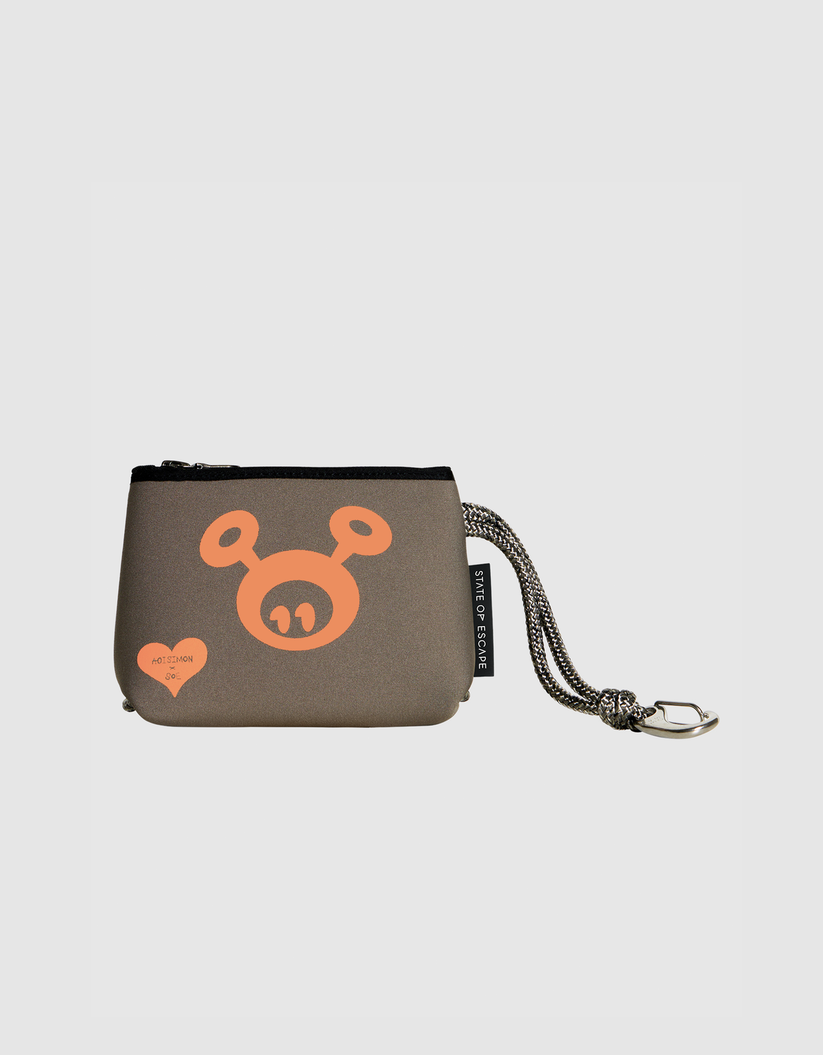 AOSIMON x Everyday mini pouch smoke