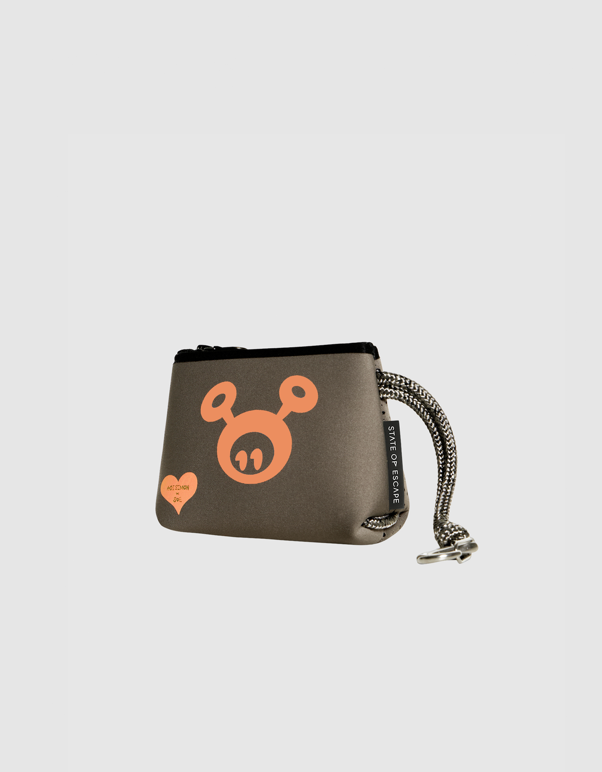 AOSIMON x Everyday mini pouch smoke