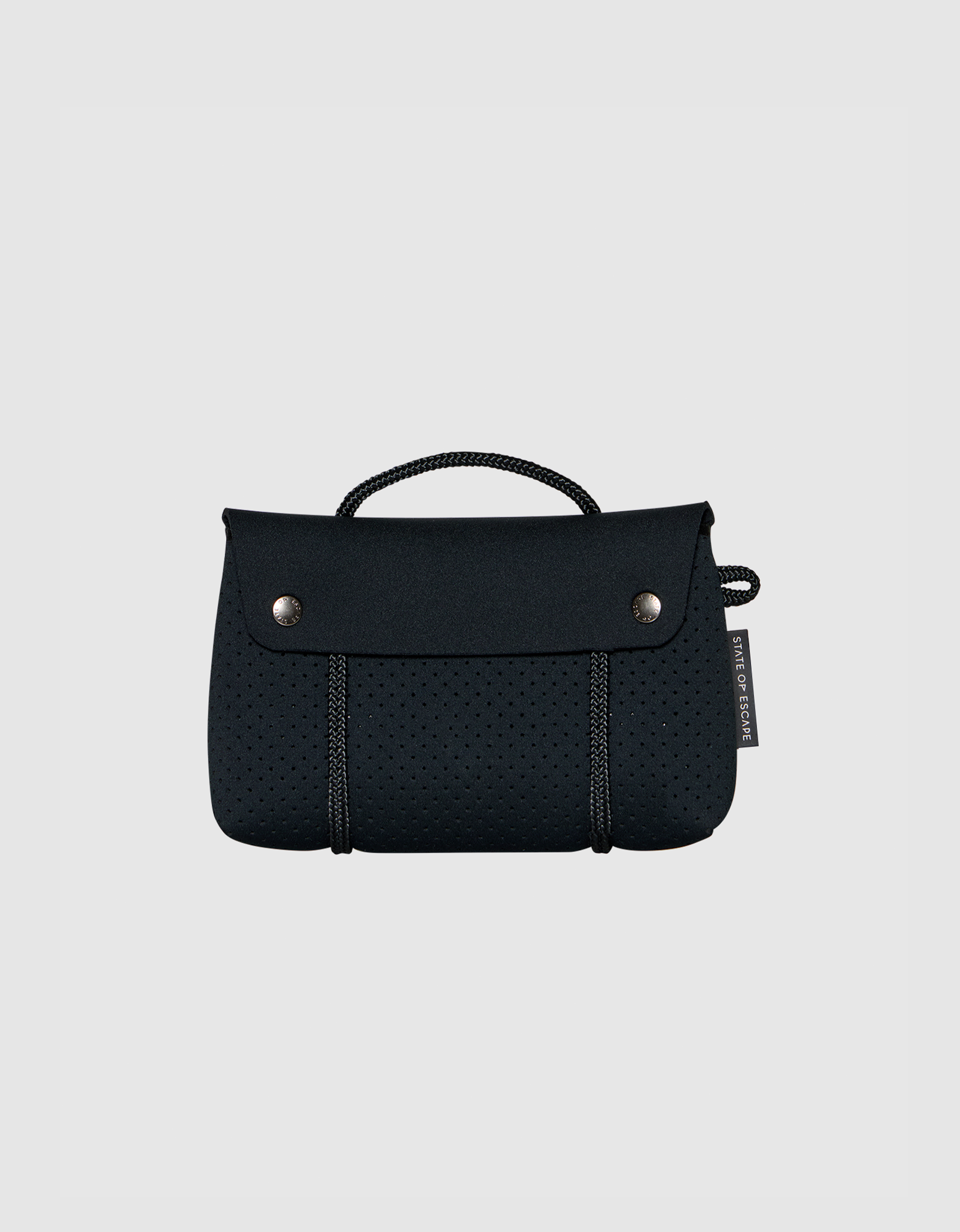 Compass kit crossbody in black