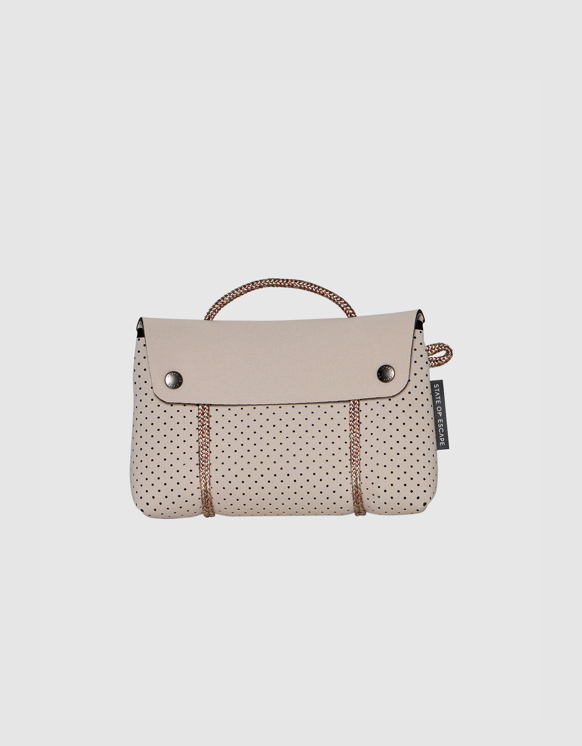 Compass kit crossbody in stone