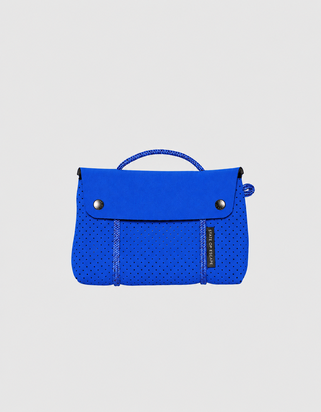 Compass Kit crossbody in electric blue