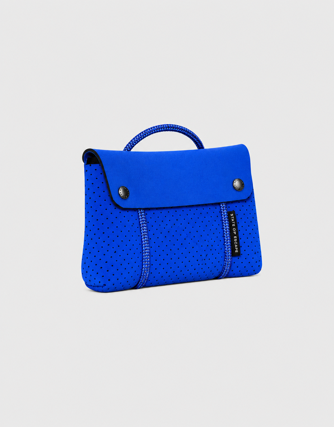 Compass Kit crossbody in electric blue
