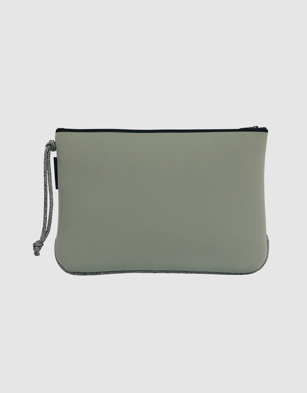 Everyday large flat pouch sage green