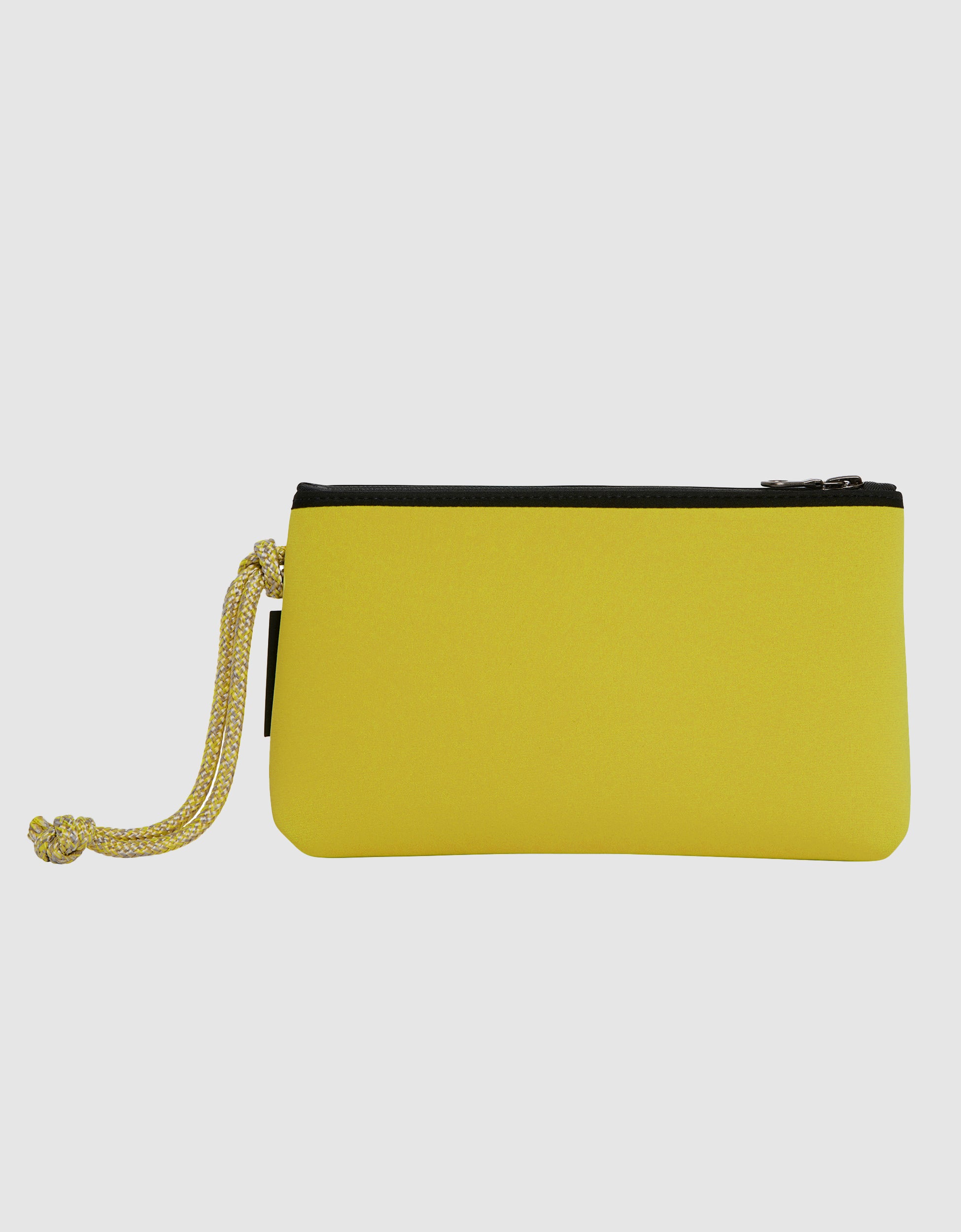 Everyday medium pouch in chartreuse
