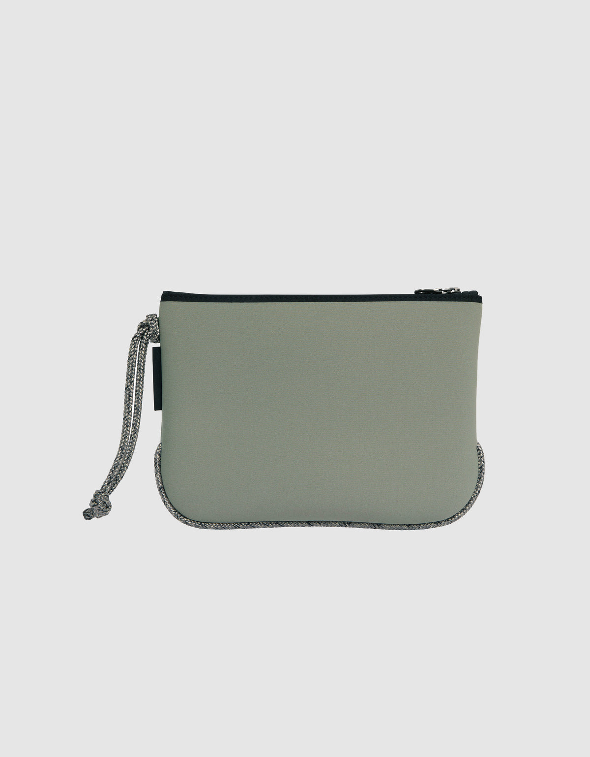 Everyday medium flat pouch sage green