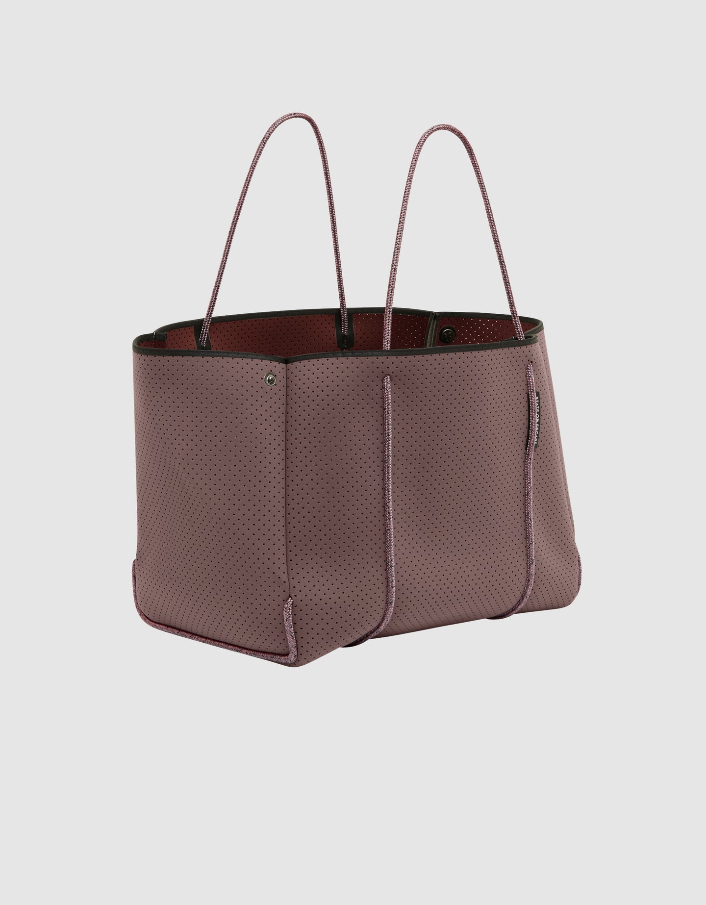 Escape tote in peppercorn / espresso – State of Escape
