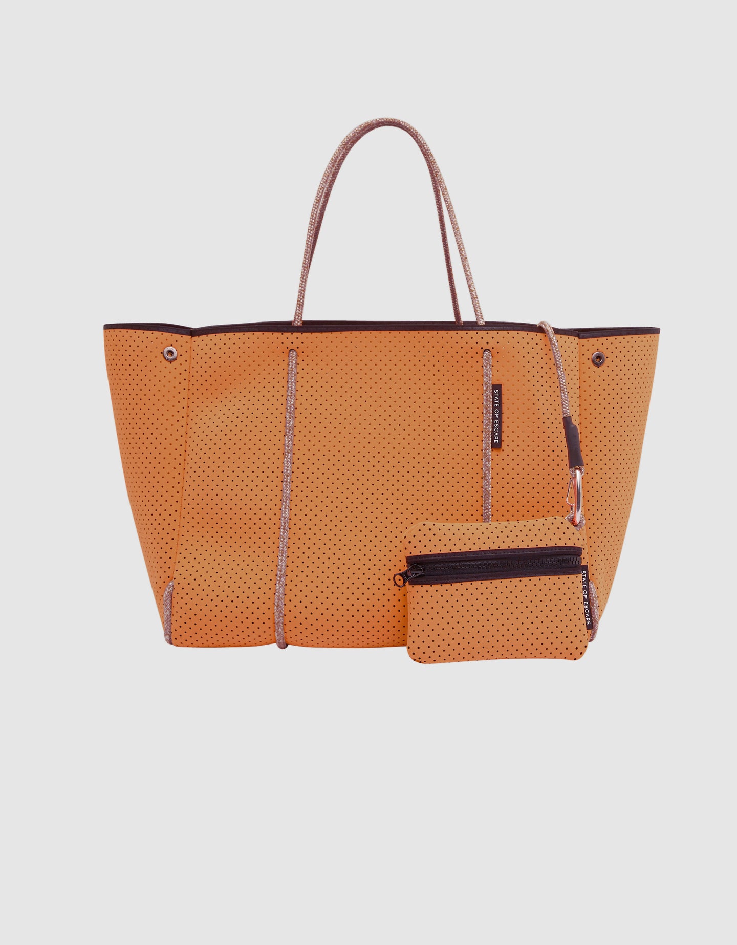 Escape tote in peach haze / guava – State of Escape