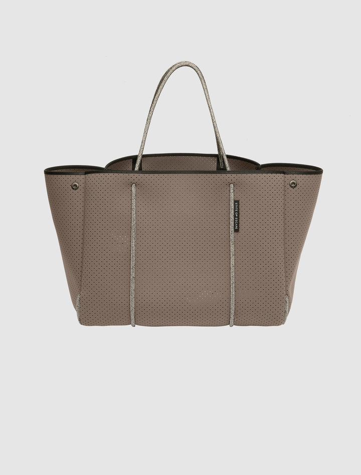 Scoop and Escape Tote（beige stripe） Australian Designer Tote Bags | The Escape™ tote - State of