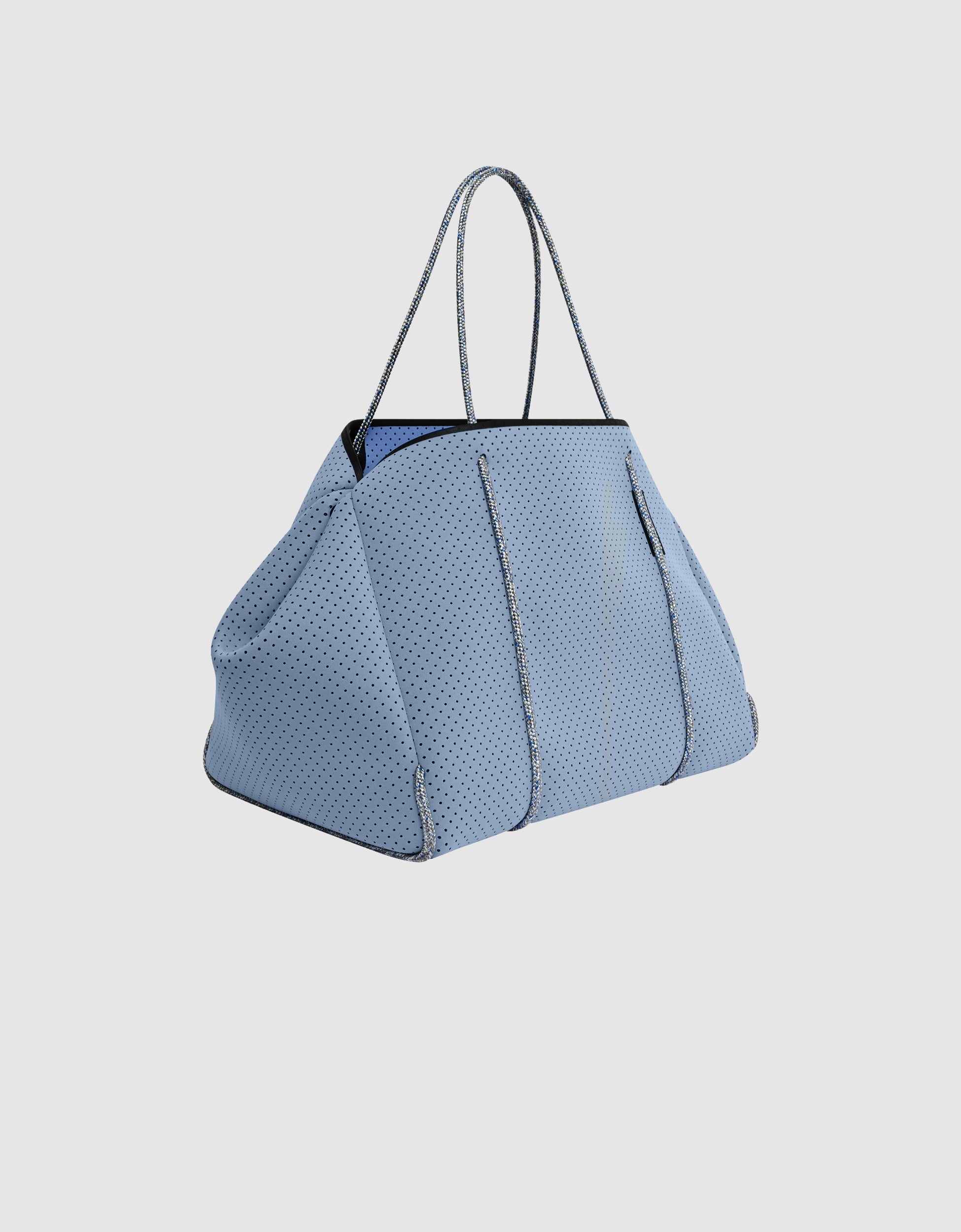 Escape tote in washed lapis / washed cornflower