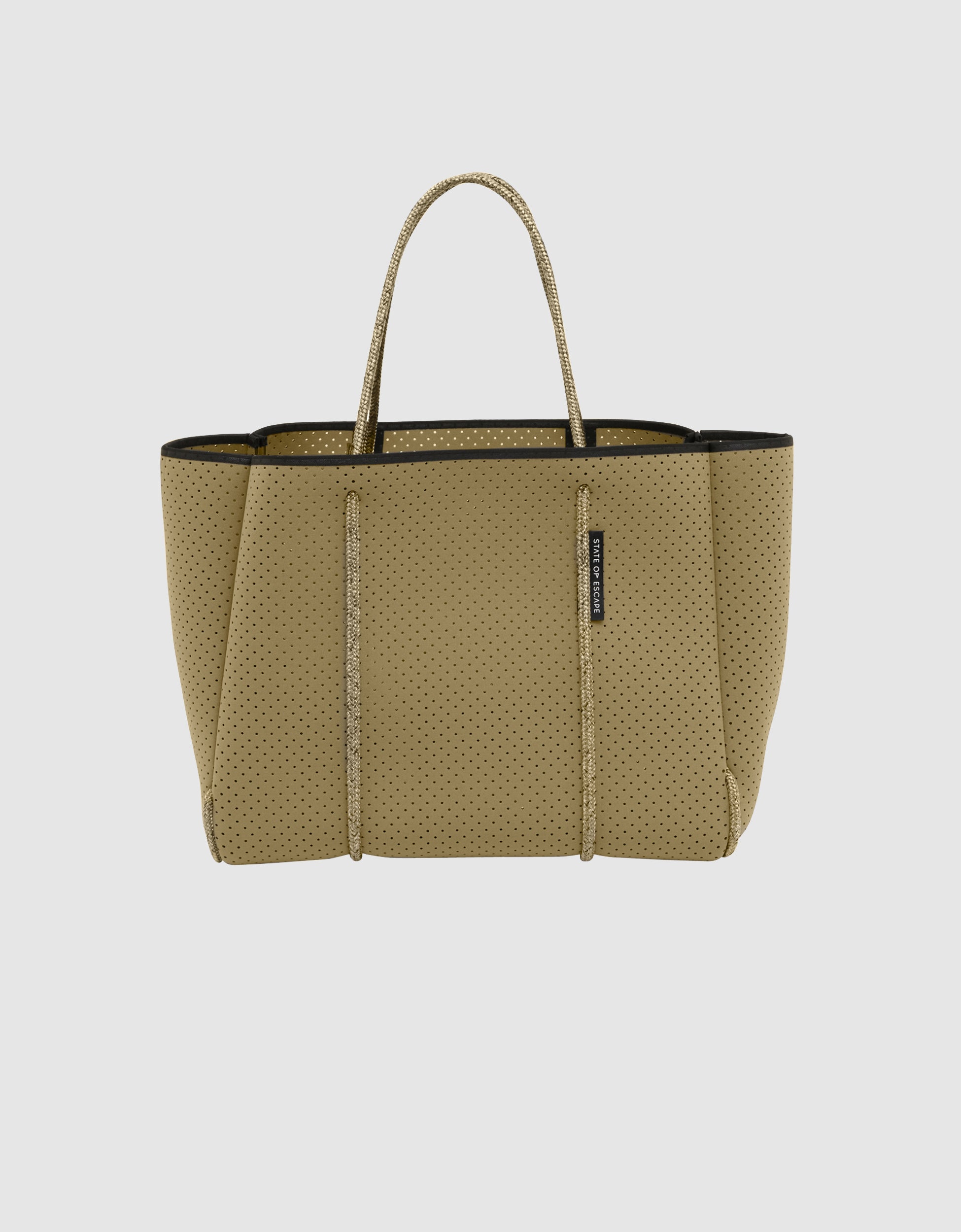 Flying Solo tote in jute