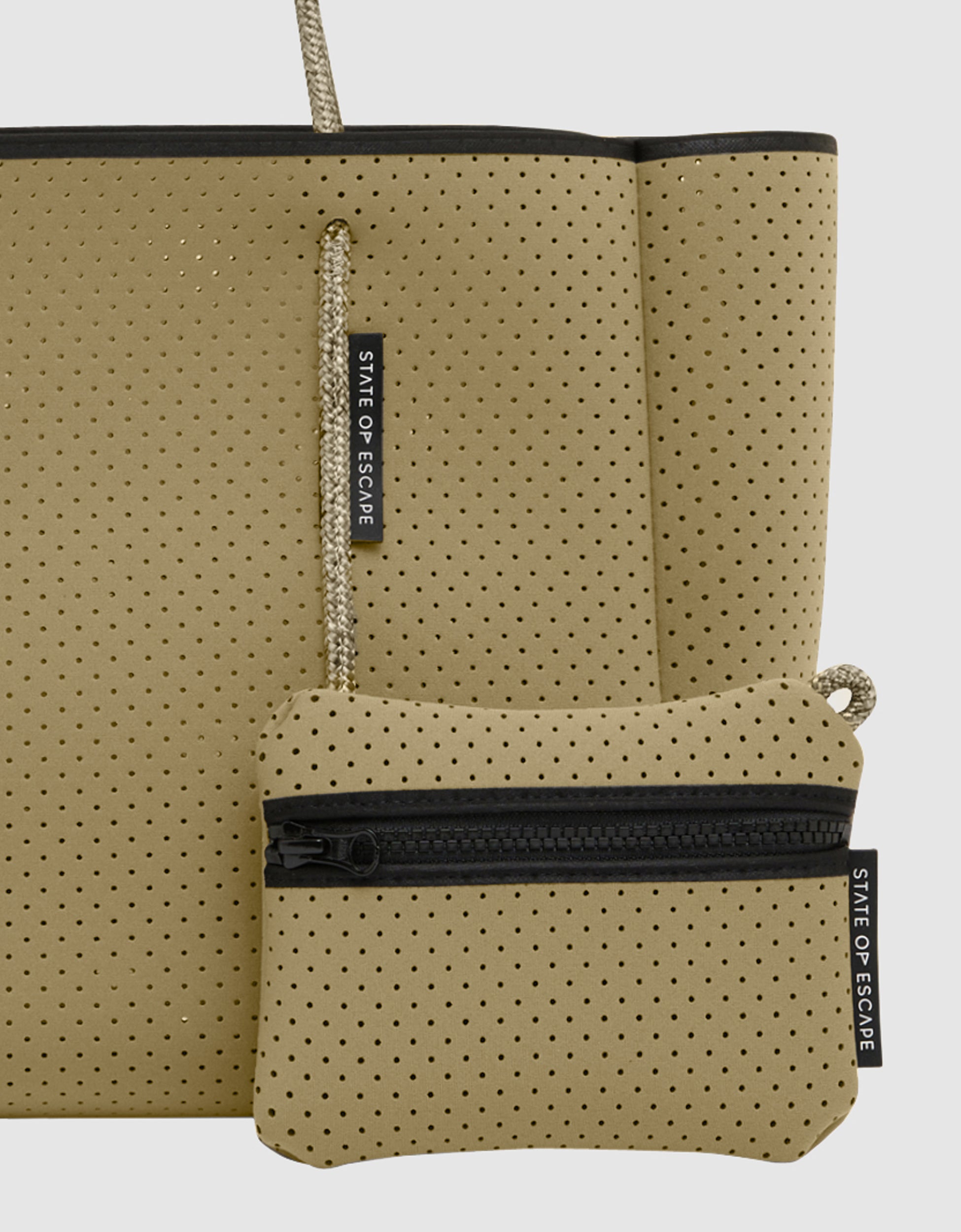 Flying Solo tote in jute