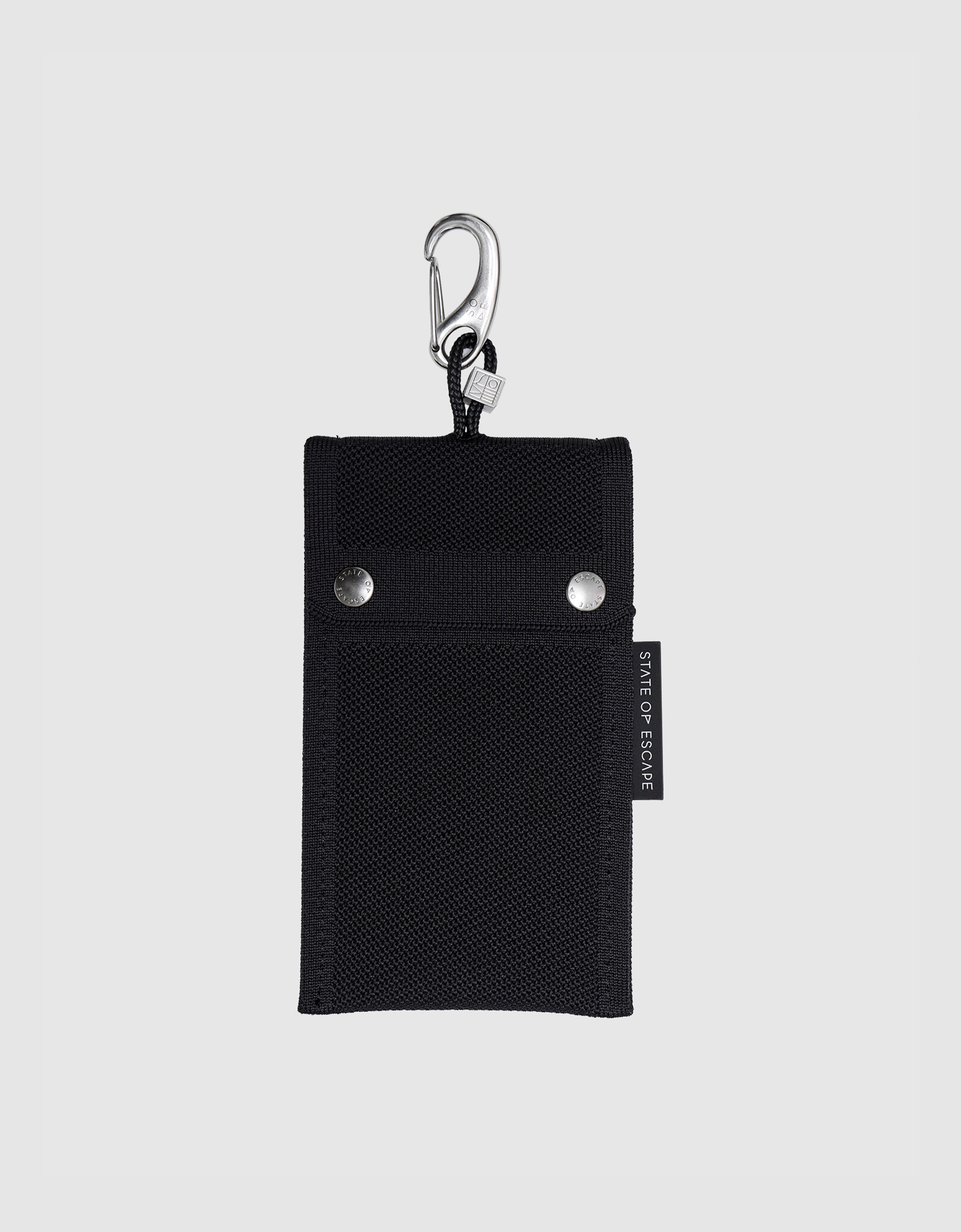 Meridian glasses case in black