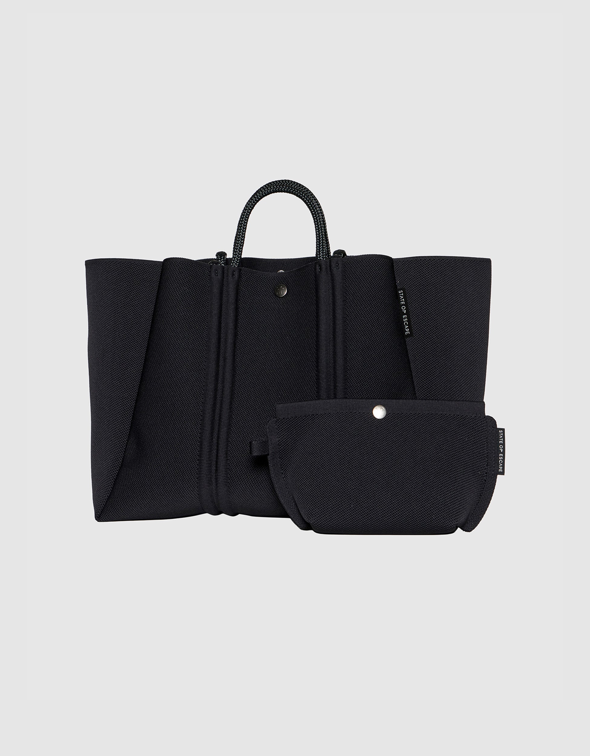 Meridian large tote in black