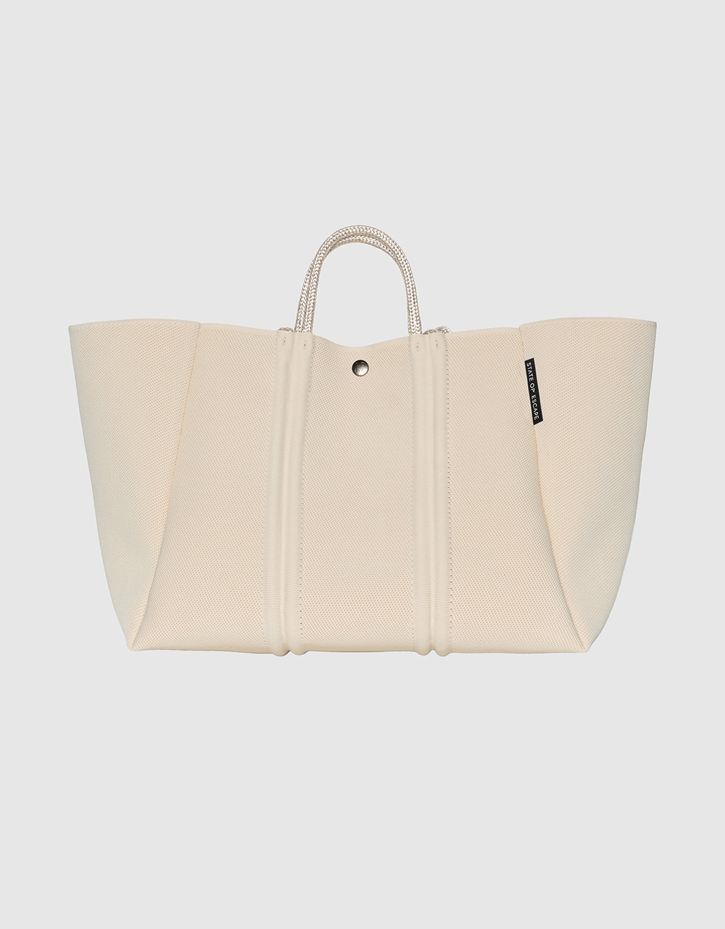 Meridian large tote in crema – State of Escape