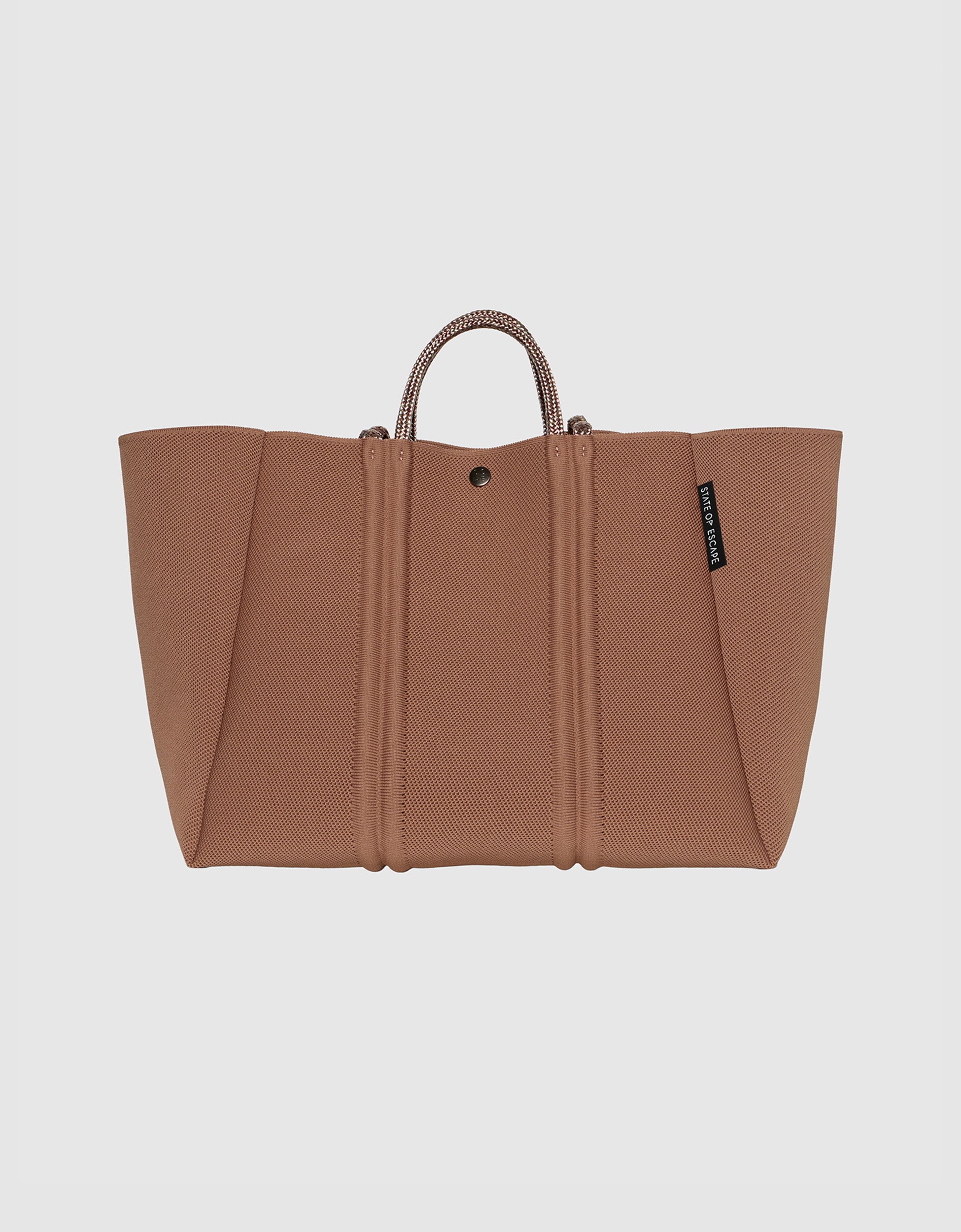 Meridian large tote in hazelnut