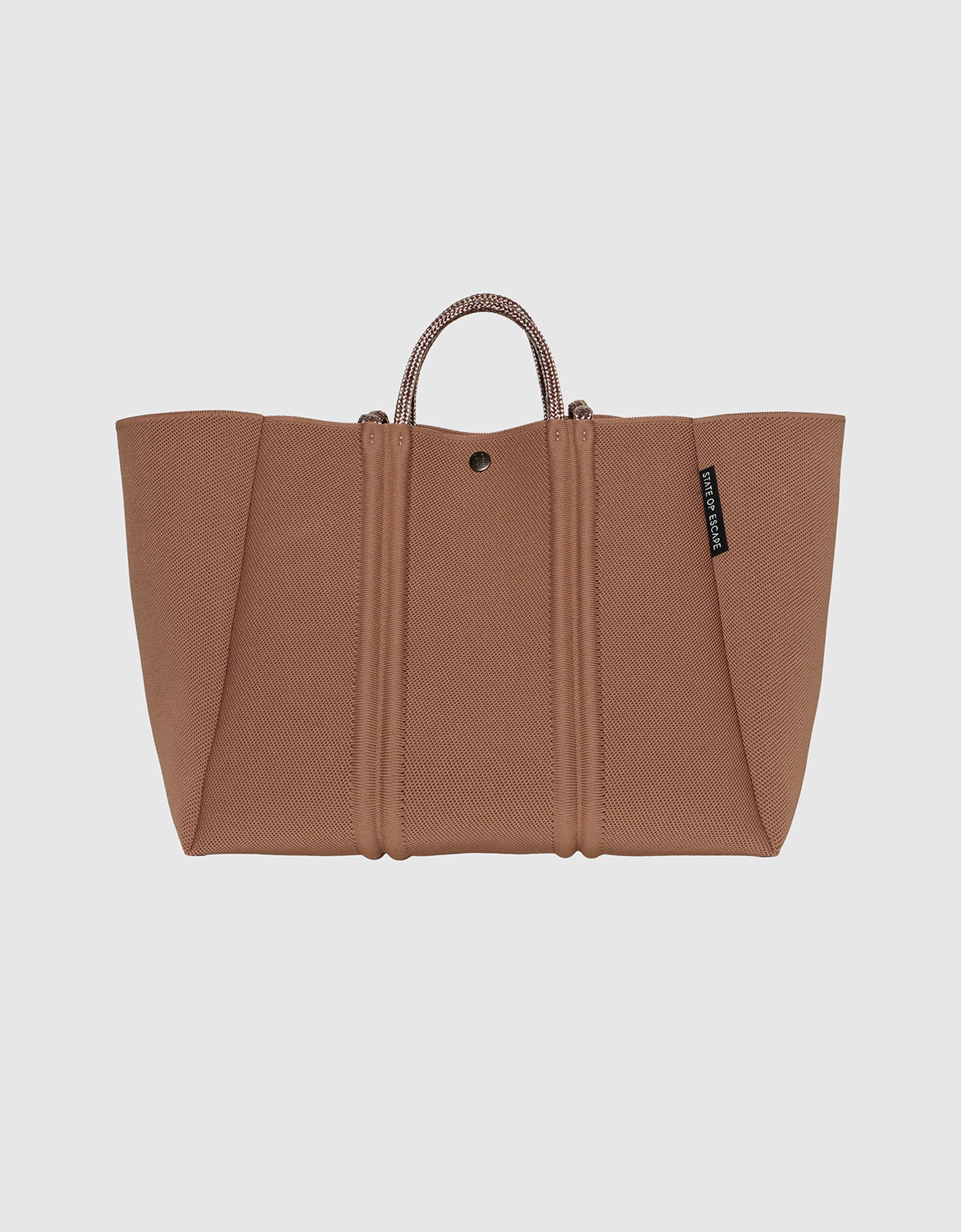 Meridian large tote in hazelnut
