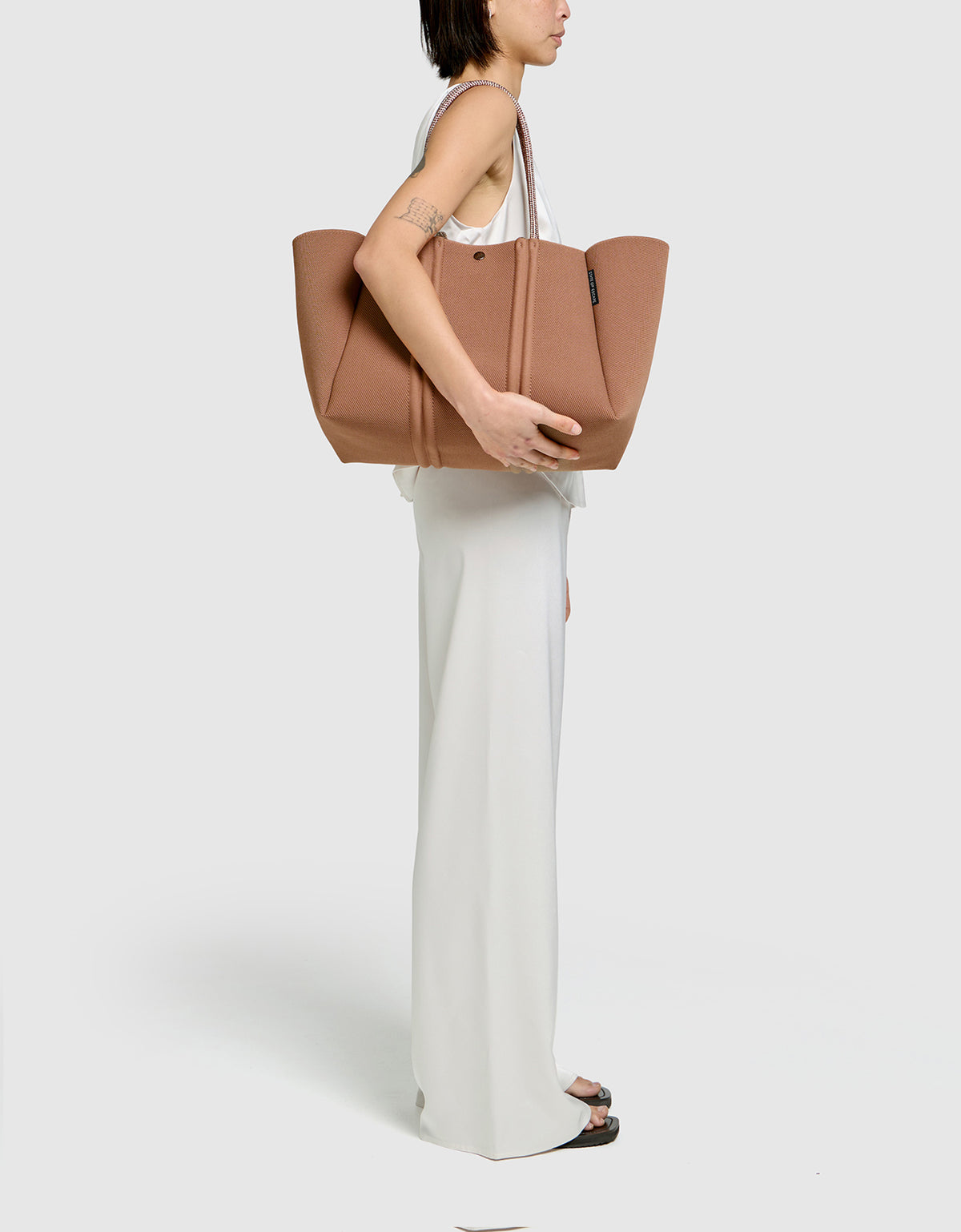 Meridian large tote hazelnut
