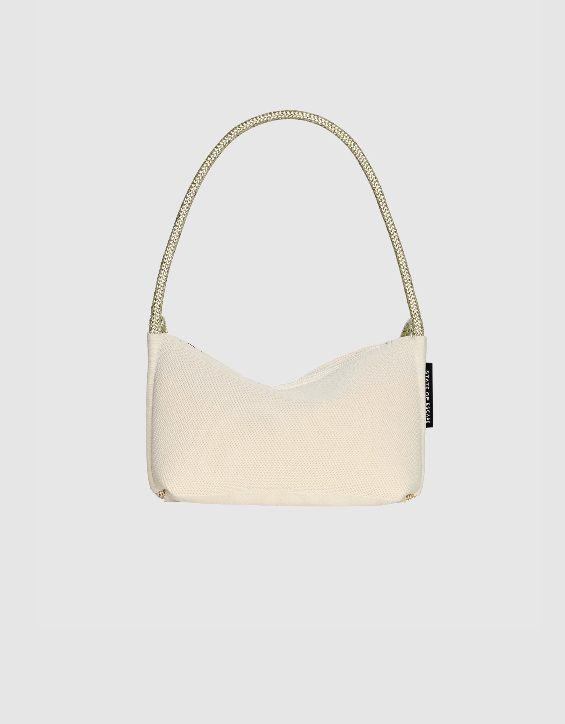 Meridian shoulder bag in crema