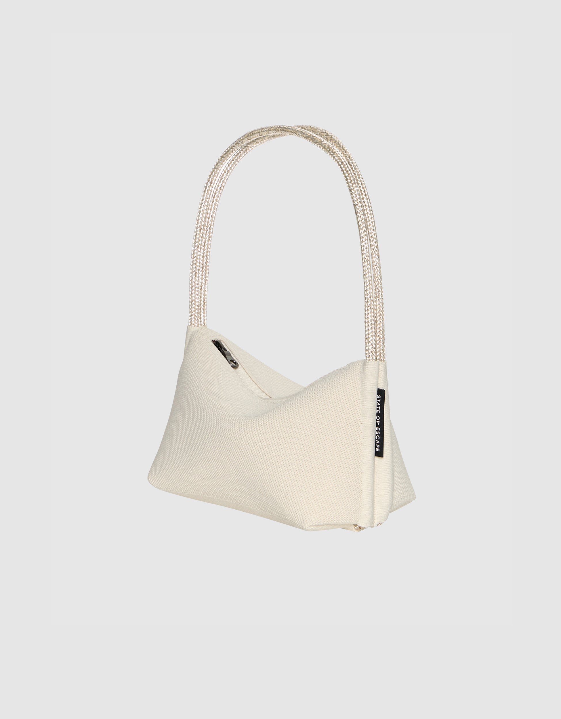 Meridian shoulder bag in crema