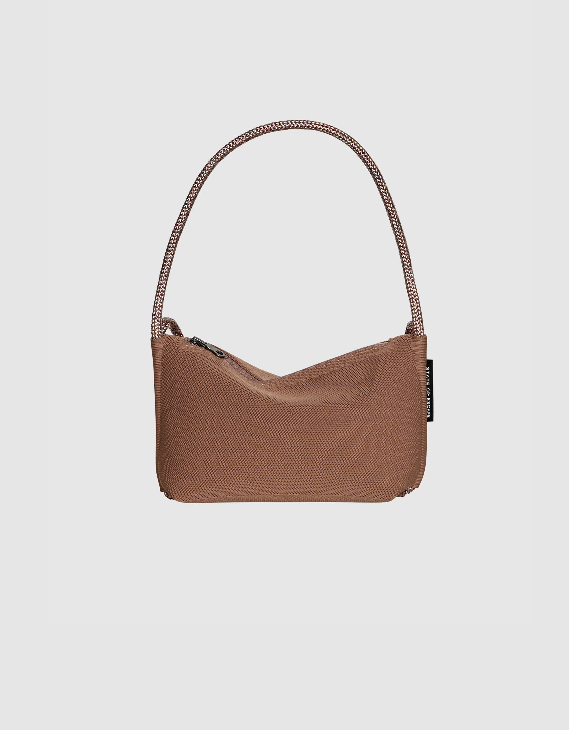 Meridian shoulder bag in hazelnut