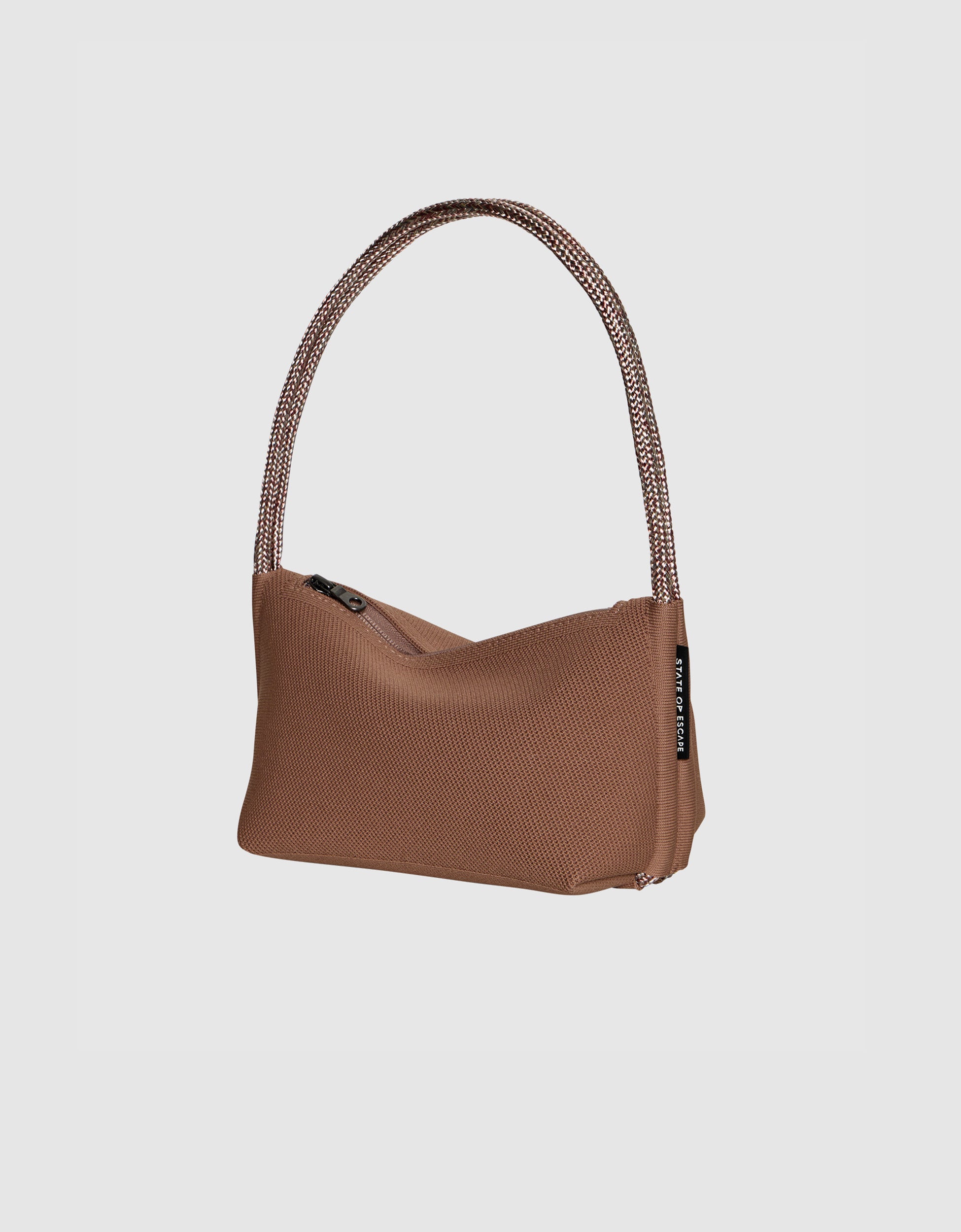 Meridian shoulder bag in hazelnut